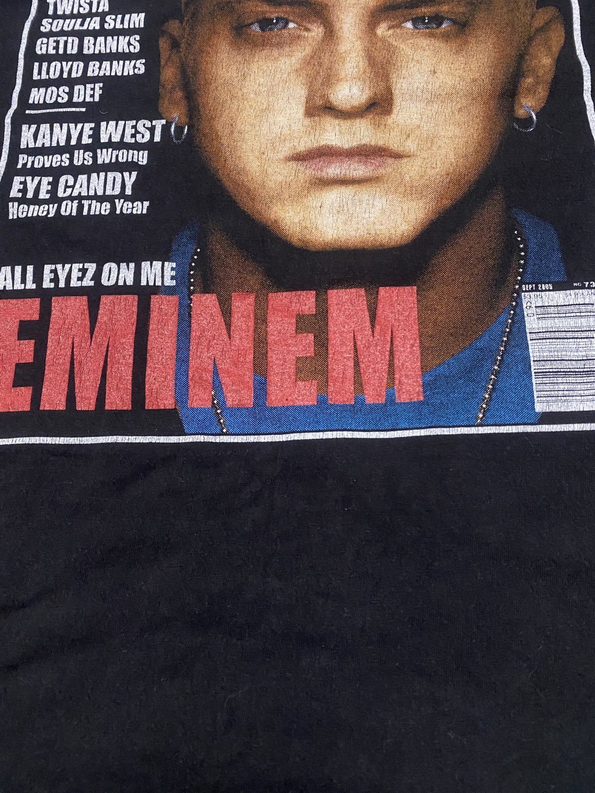 Eminem Eminem magazine newspaper vintage tee y2k Size US M / EU 48-50 / 2 - 8 Thumbnail