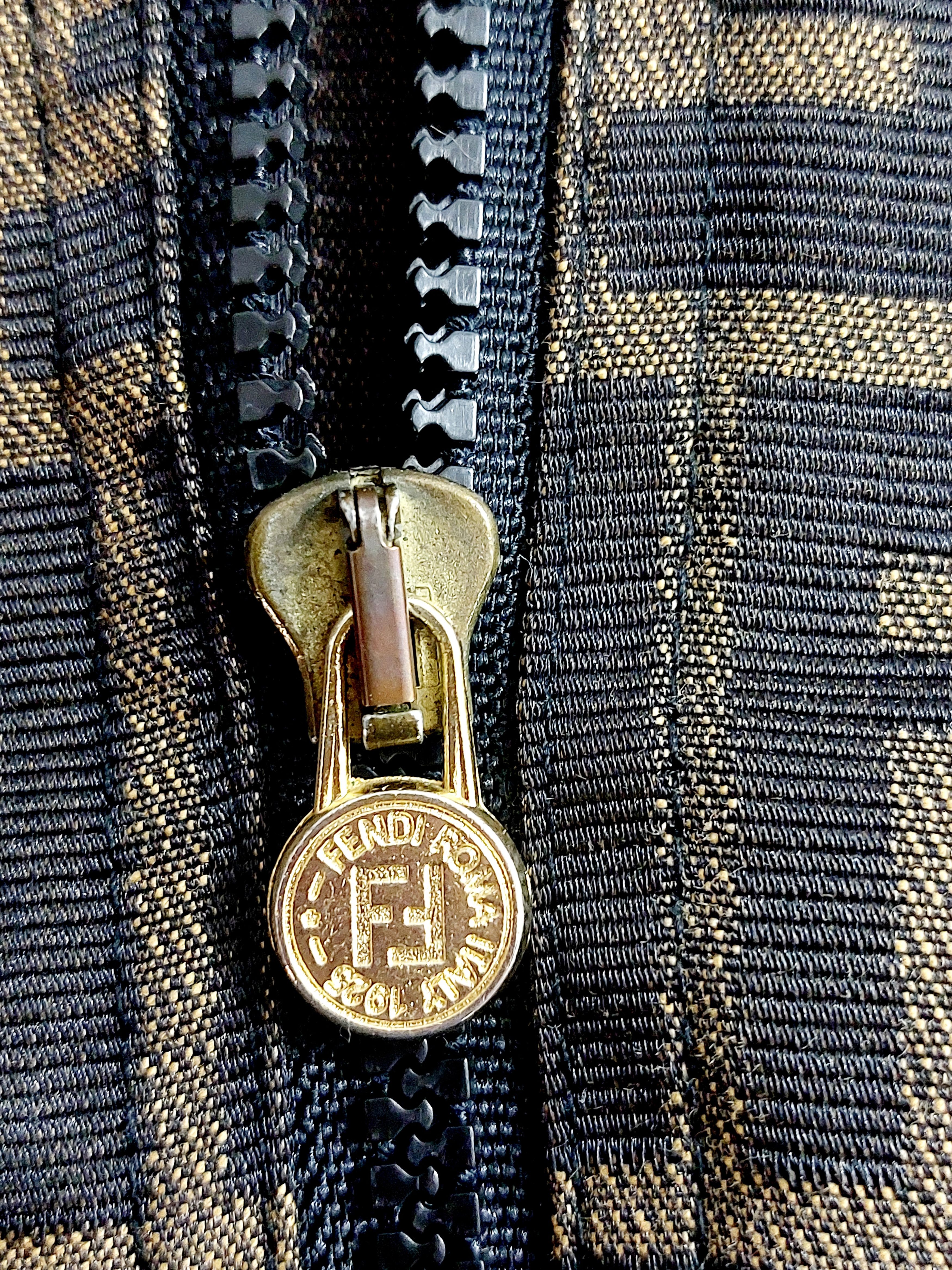 Fendi Fendi Zucca FF Archive Monogram FF 90’s Mini Pencil Skirt Size 27" / US 4 / IT 40 - 11 Thumbnail