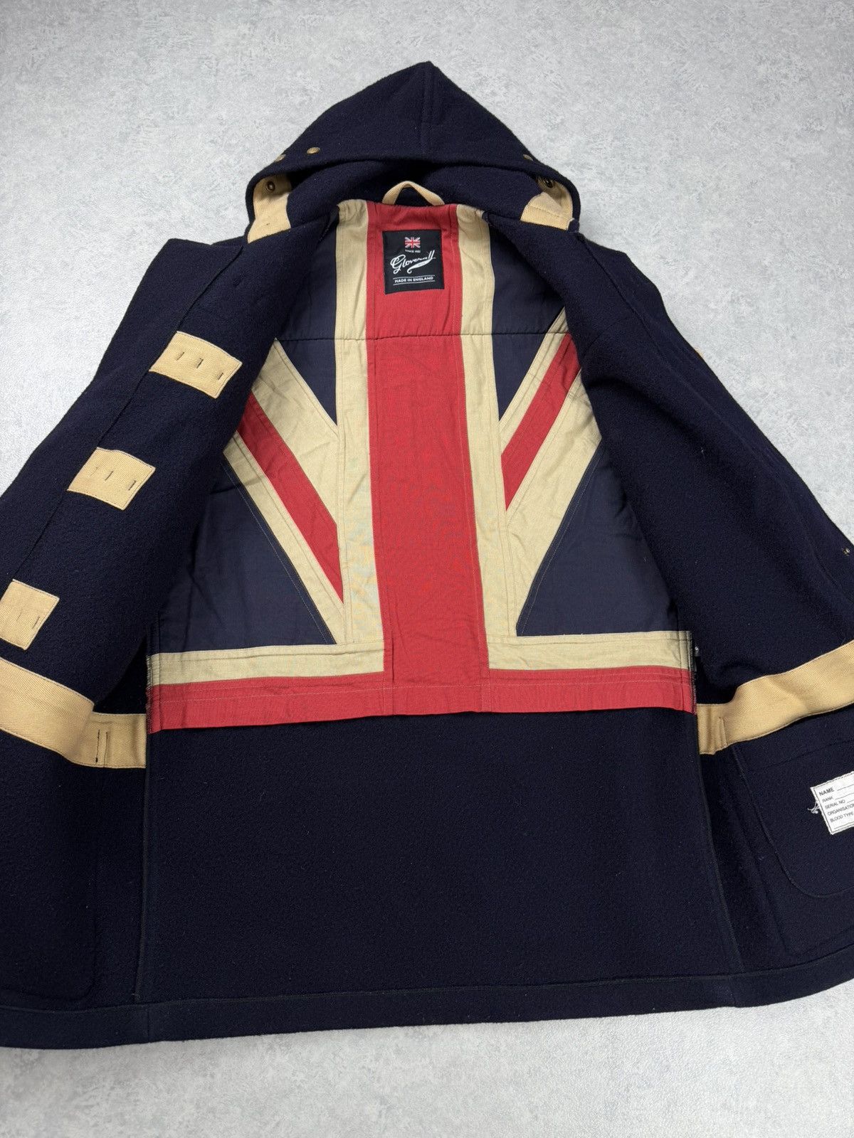 Gloverall Gloverall Monty Navy Duffle Coat Wool Mens S England Size US S / EU 44-46 / 1 - 11 Thumbnail
