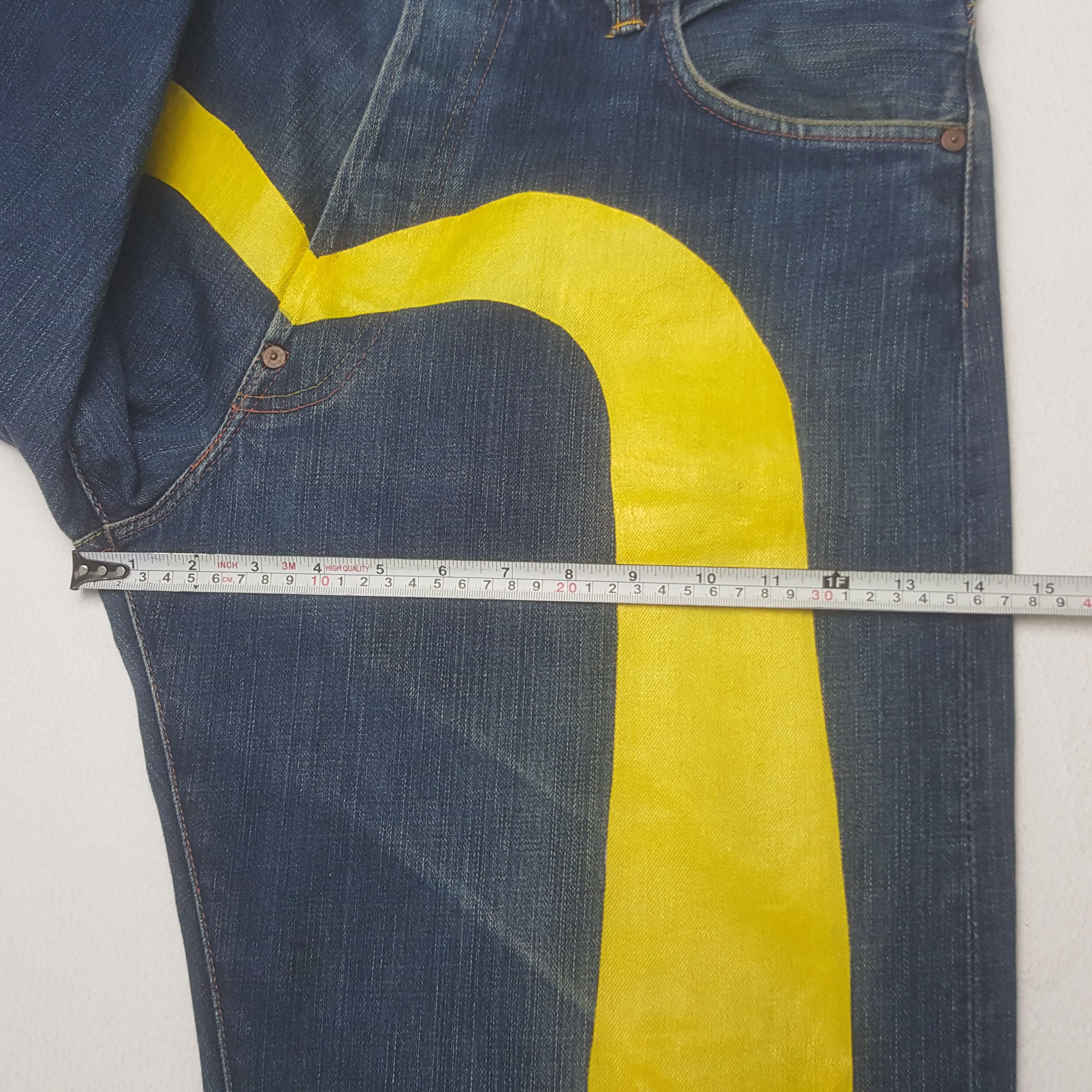 Evisu Vintage Evisu Japanese Brand Daicock Custom Art Denim Jeans Size US 34 / EU 50 - 11 Thumbnail
