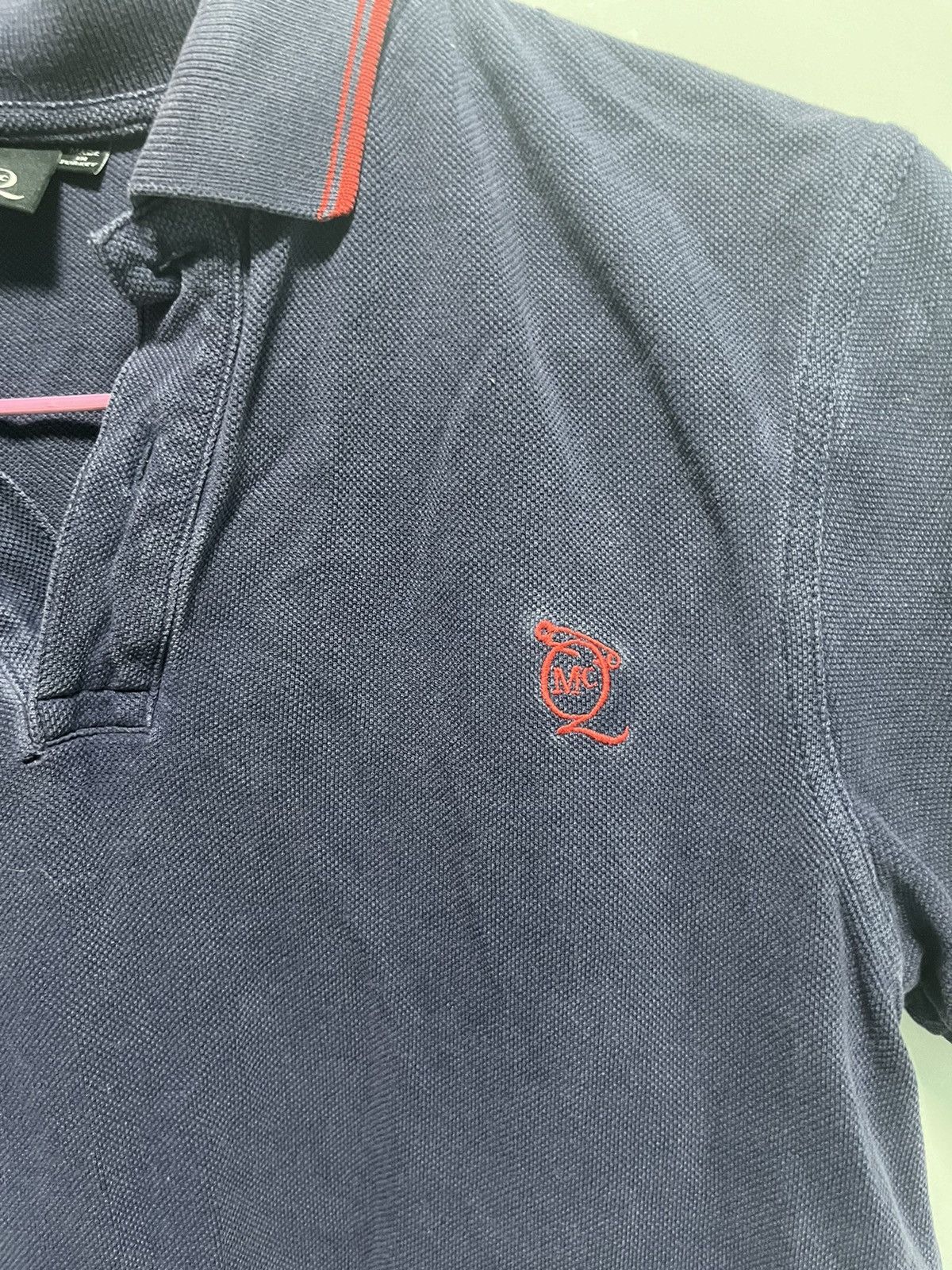 McQ Alexander McQueen Alexander McQueen ‘McQ’ Grey-Navy Polo Shirt Size US S / EU 44-46 / 1 - 3 Thumbnail