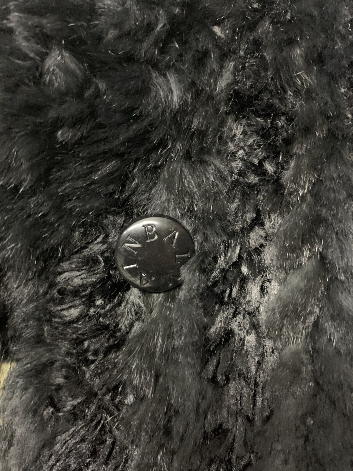 Balmain Vintage 90's Balmain Paris Riversible Faux Fur Jacket Size US L / EU 52-54 / 3 - 13 Thumbnail