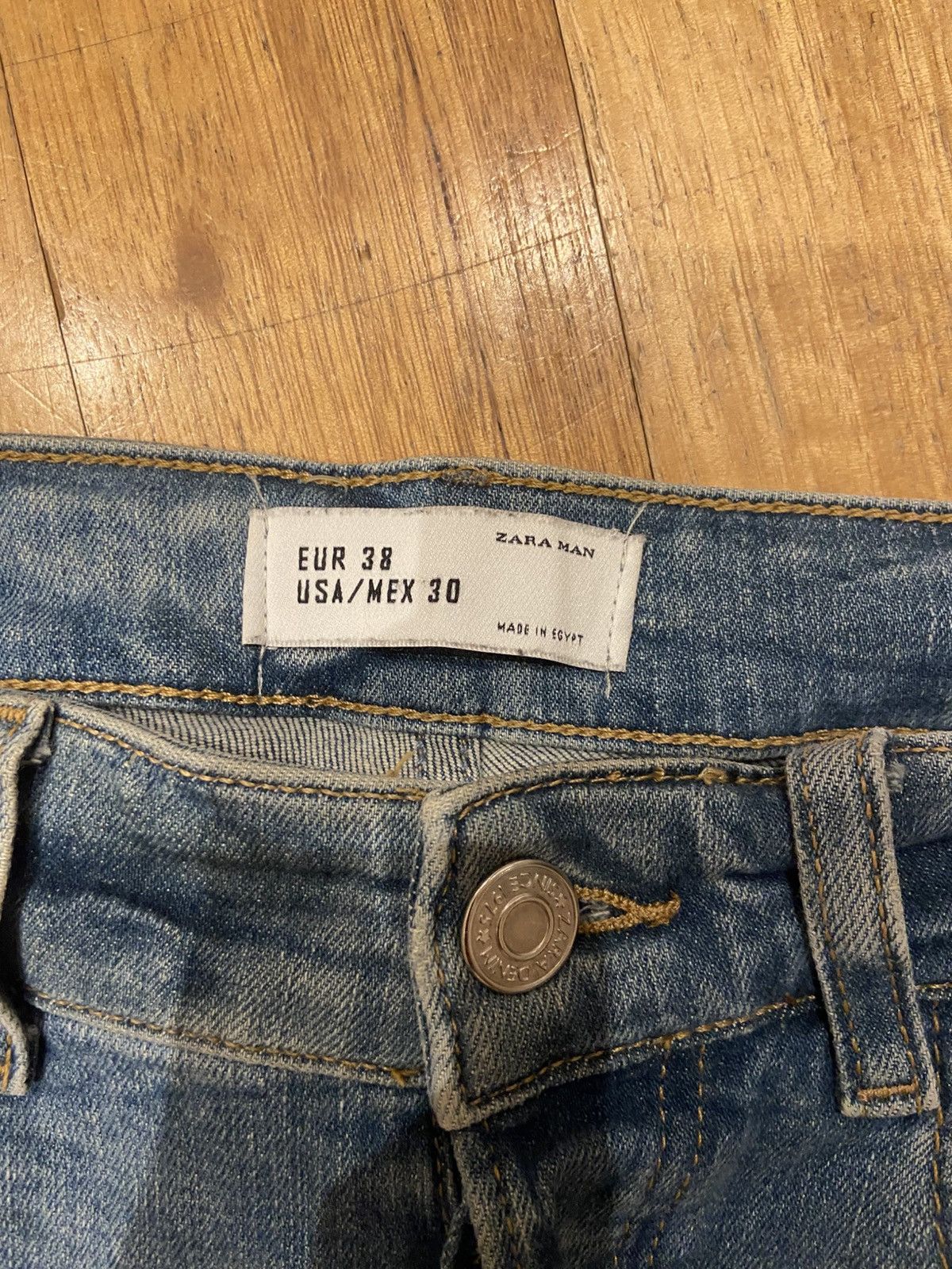 Zara Skinny Zara blue jeans Size US 30 / EU 46 - 3 Thumbnail