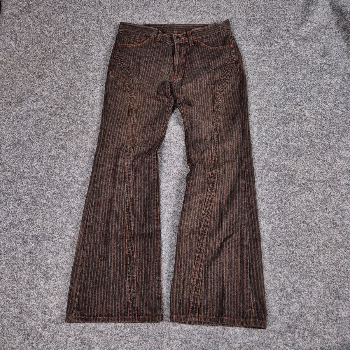 If Six Was Nine Custom Culture Flare Jeans Size US 33 - 1 Thumbnail