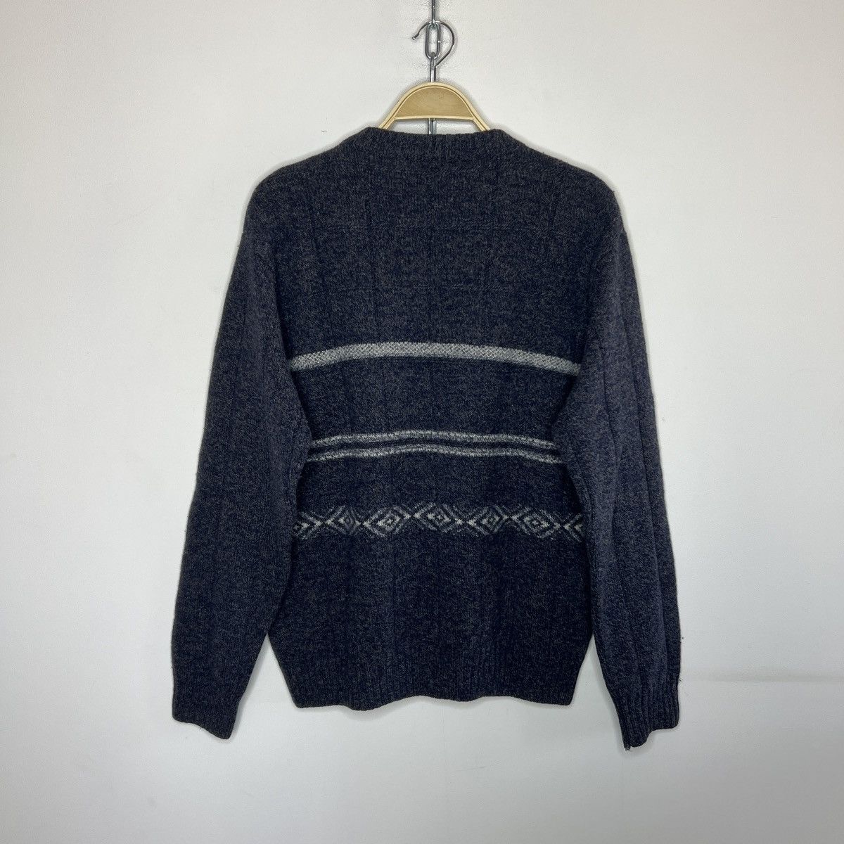 Designer × Hugo Boss × Vintage Vintage 90s Wool Silk Blend Hugo Boss Sweater Jumper Knit Size US L / EU 52-54 / 3 - 8 Thumbnail
