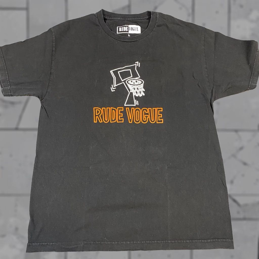 Vogue Rude Vogue T-Shirt L Black Crew Neck Short Sleeve Men Size US L / EU 52-54 / 3 - 1 Thumbnail