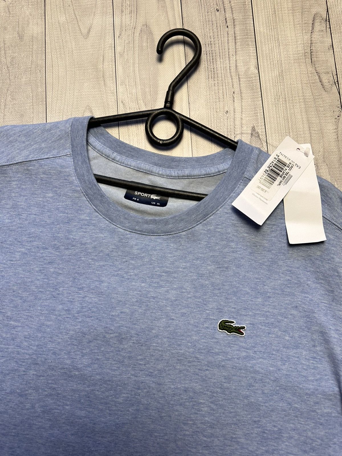 Lacoste Lacoste blue logo tee size XL Size US XL / EU 56 / 4 - 2 Thumbnail