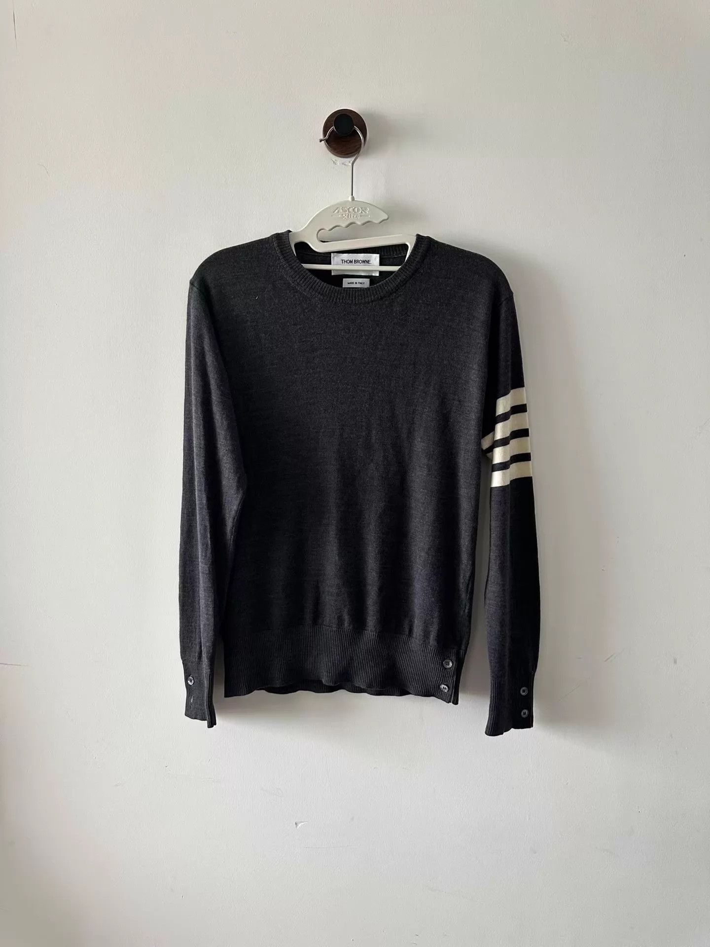 Thom Browne Thom Browne Grey Sweater 1 98 New Size US S / EU 44-46 / 1 - 1 Thumbnail