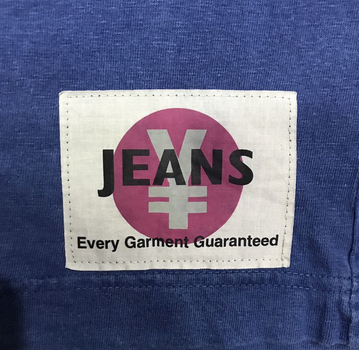 Japanese Brand YEN JEANS EVERY GARMENT GAURENTEED TEES TSHIRT FADED Size US S / EU 44-46 / 1 - 7 Thumbnail