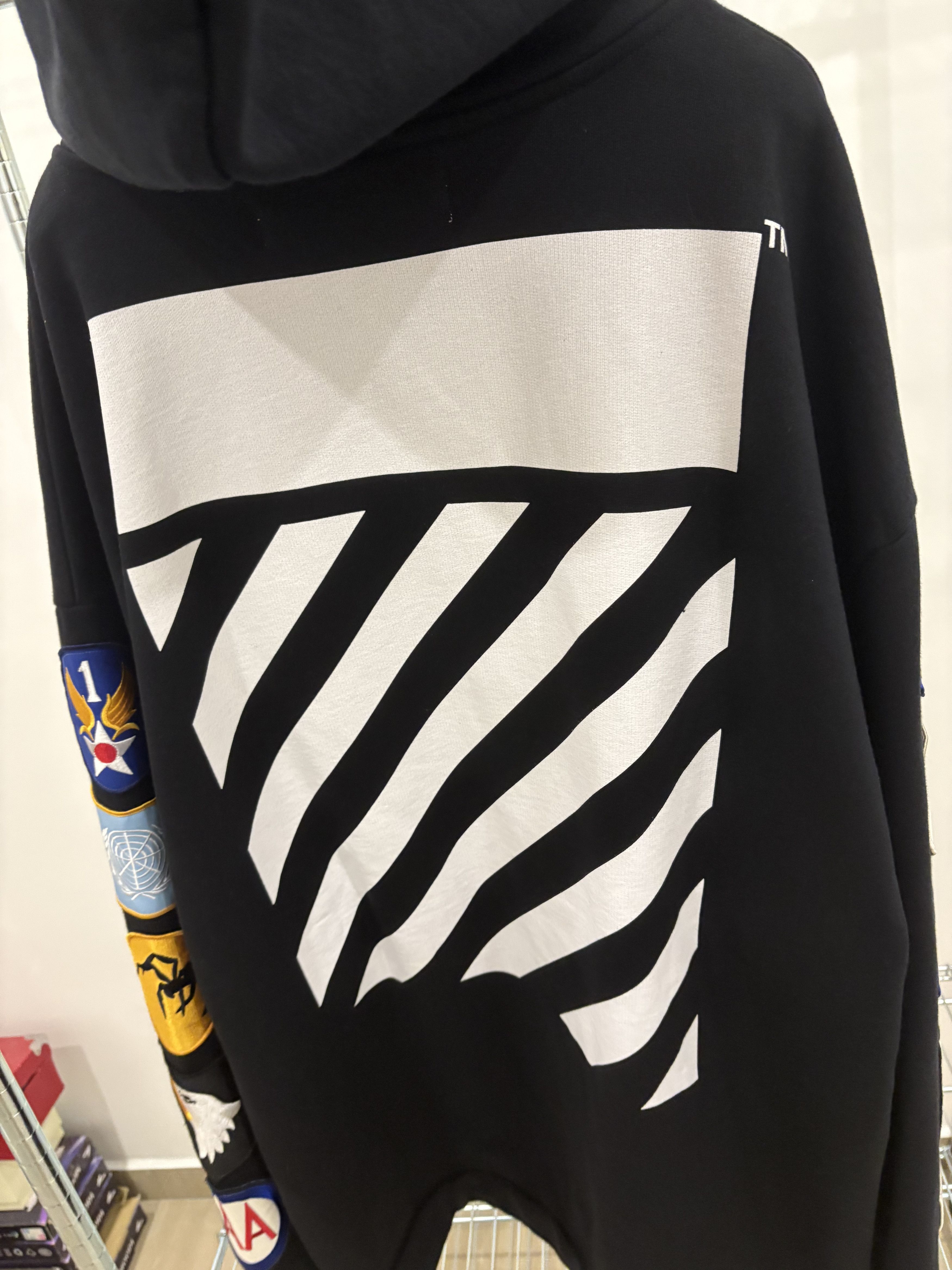 Off-White Off-White Logo Embroidery Hoodie Size US XL / EU 56 / 4 - 10 Thumbnail