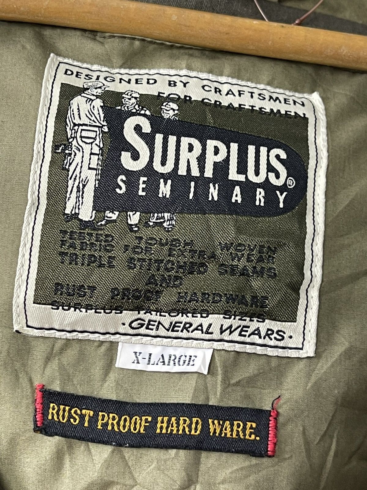 Surplus Research Vintage Surplus Seminary Parka Size US XL / EU 56 / 4 - 16 Thumbnail