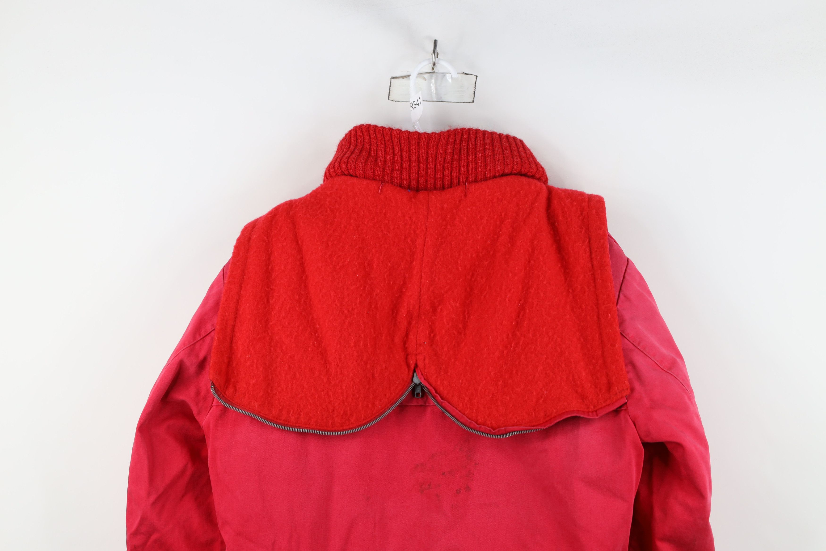 Vintage Vintage 60s Streetwear Hunting Birding Jacket Red USA Size US L / EU 52-54 / 3 - 15 Thumbnail