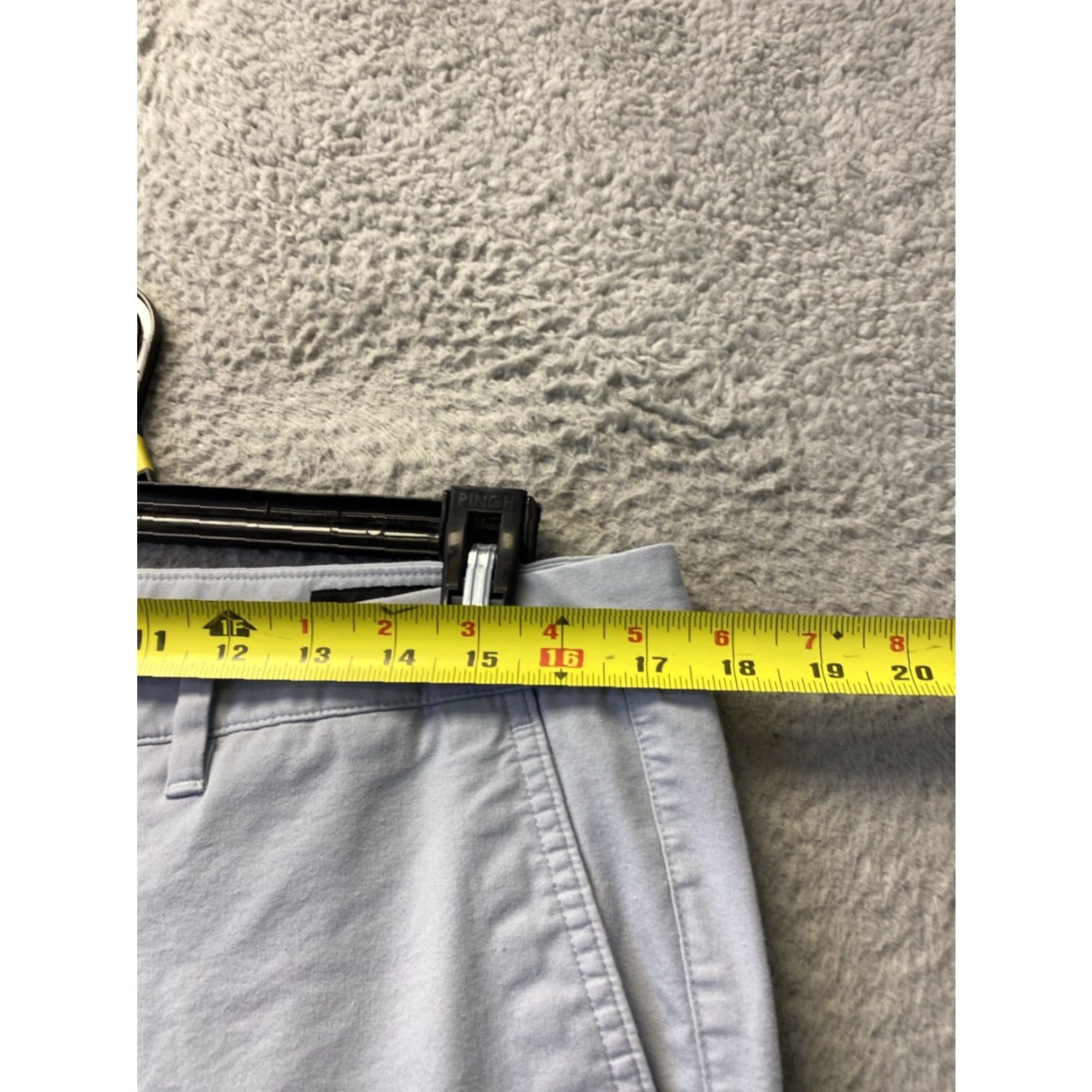 Bonobos Bonobos Pants Slim Chino Mens 34x36 Gray Stretch Cotton Spandex Flat Front Tapered Leg Casual Business Size US 34 / EU 50 - 3 Thumbnail