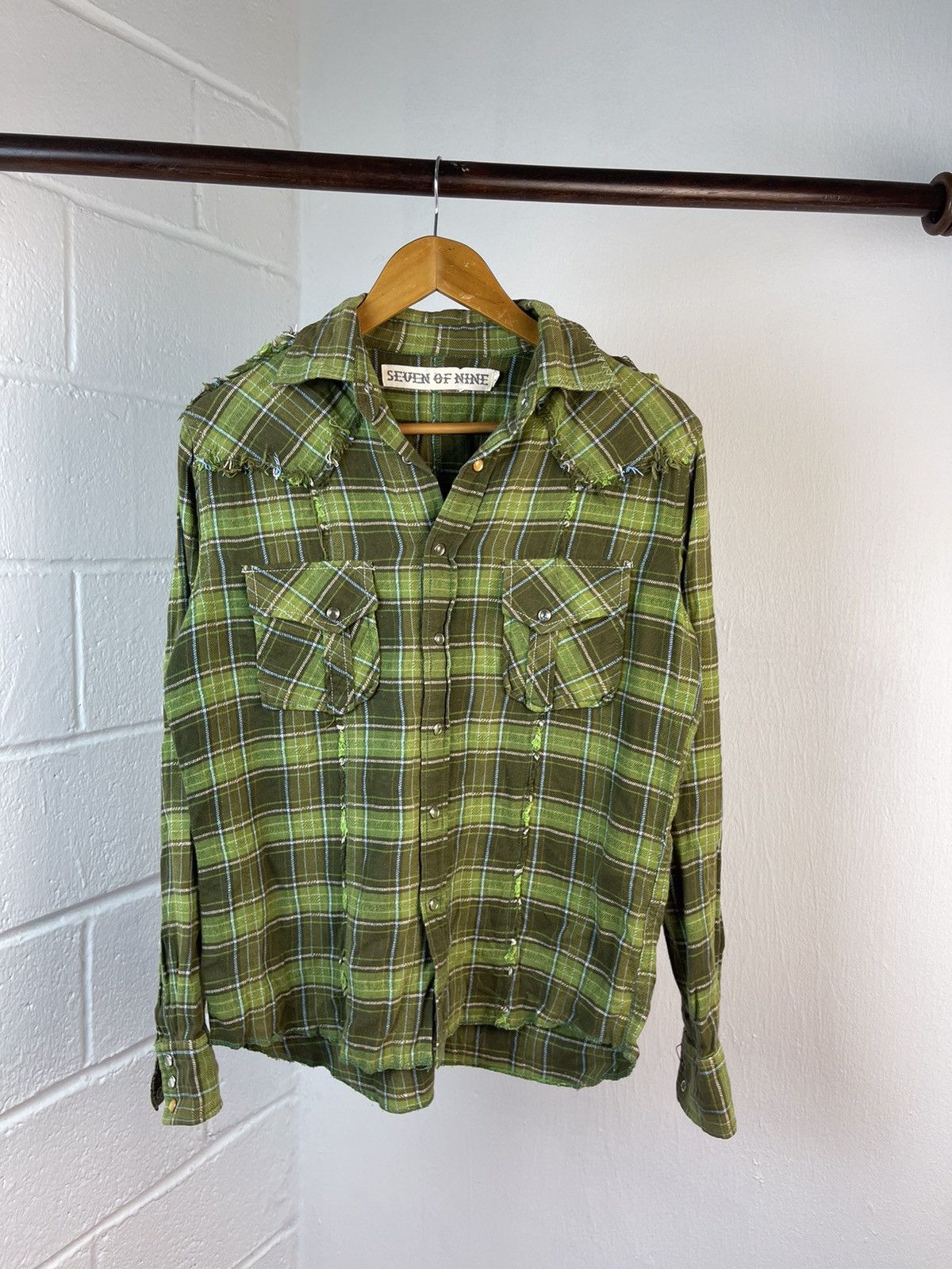 If Six Was Nine SEVEN OF NINE IFSIXWASNINE STYLE WESTERN BUTTON UP Size US M / EU 48-50 / 2 - 2 Thumbnail