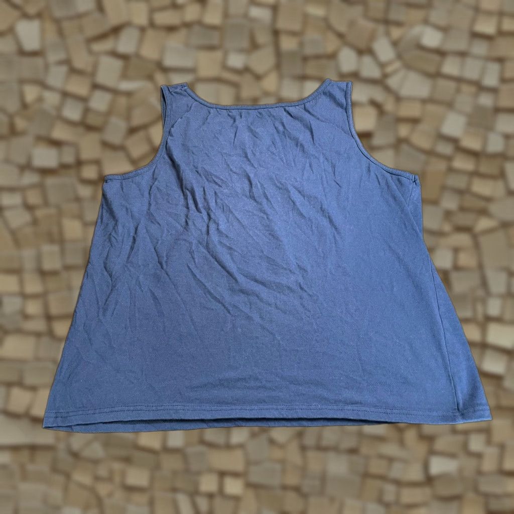 Vintage Staghorn -river- Tank Top Men's XL Navy Blue "Party Like It's 1776" Tank Shirt Size US XL / EU 56 / 4 - 1 Thumbnail