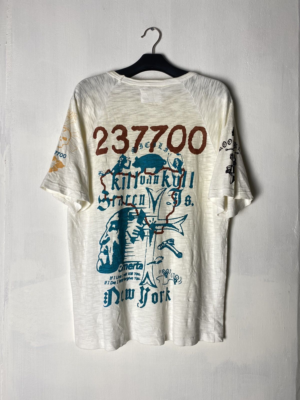 image of 20471120 x Archival Clothing Red Pig Palermo 237700 Tshirt in White, Men's (Size Large)