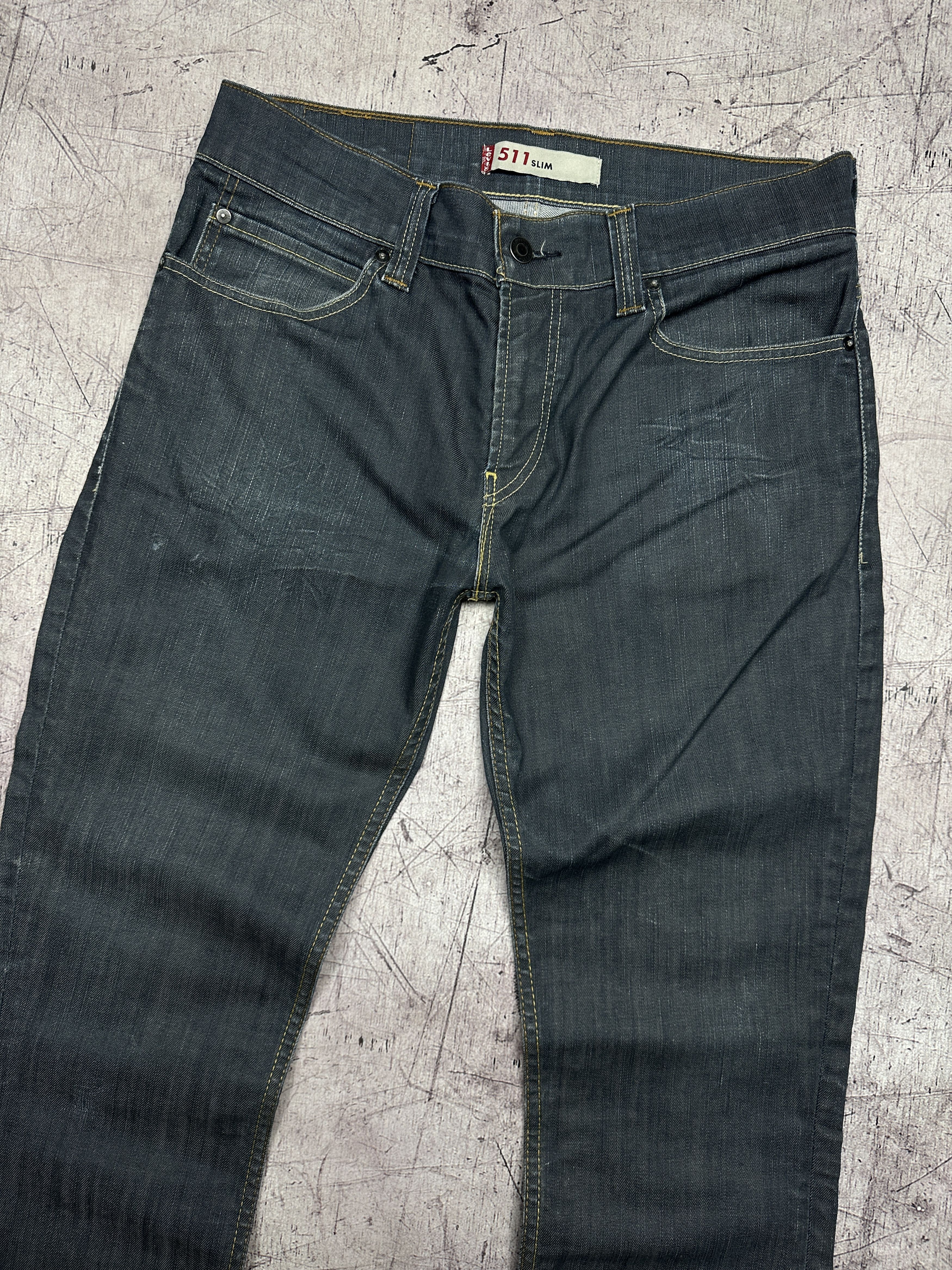 Levi's Levi's 511 Mens Denim Pants Jeans Size 34 x 32 Size US 34 / EU 50 - 6 Thumbnail