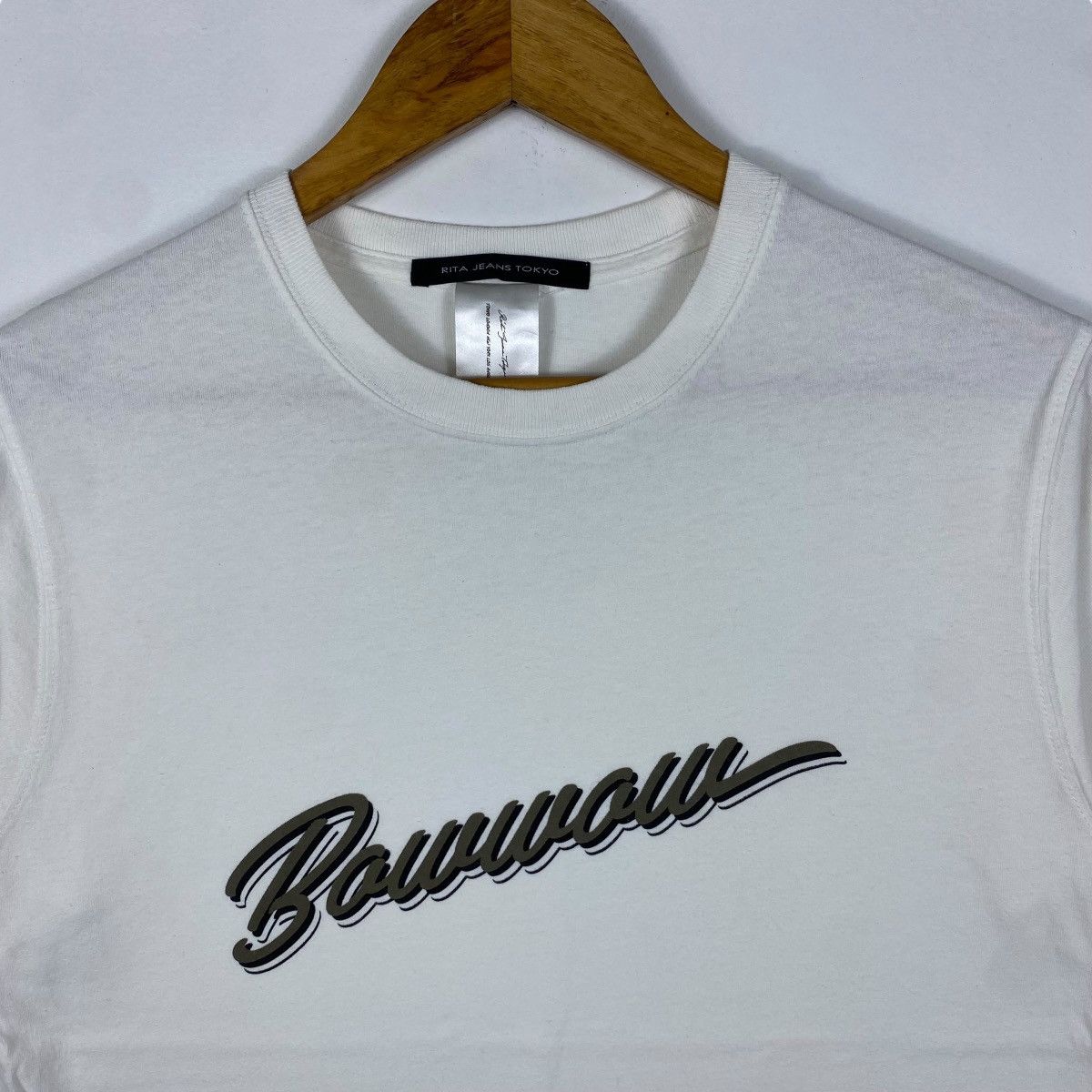 Japanese Brand RITA JEANS TOKYO Bowwow Graphic Tee Shirt Medium Size Size US M / EU 48-50 / 2 - 2 Thumbnail