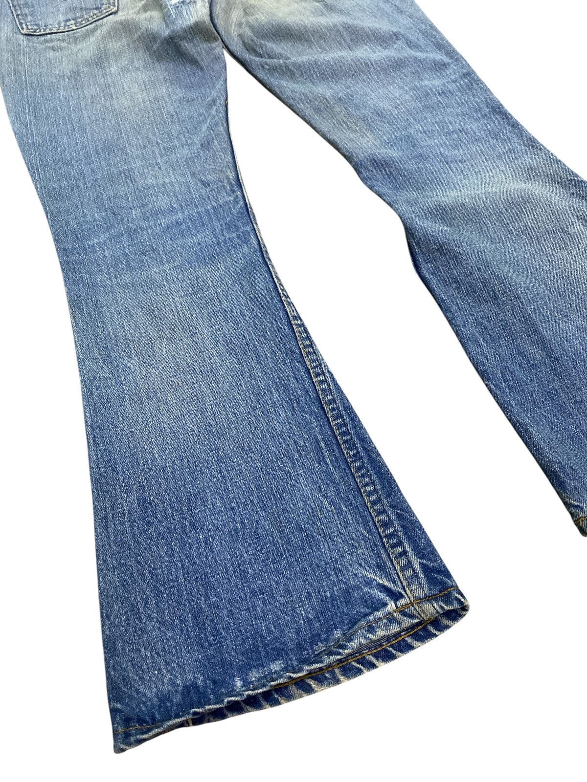 Levi's × Levi's Vintage Clothing × Vintage Flared💥Vintage 70s Levi’s Orange Tab Bell Bottom Jeans Size US 30 / EU 46 - 15 Thumbnail