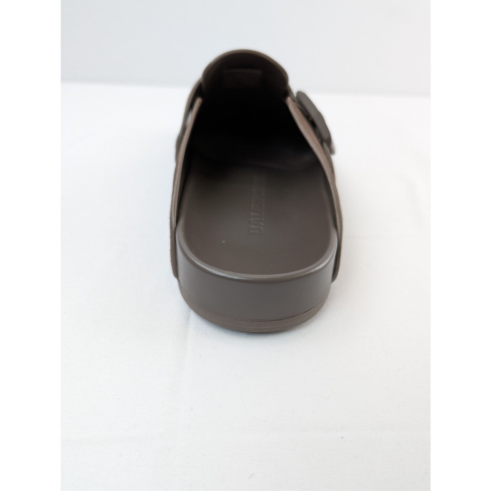 Balenciaga o1rshd1 Q:2 / Sunday Mule Slipper Sandal in Cold Brown 43 Size US 10 / EU 43 - 14 Thumbnail