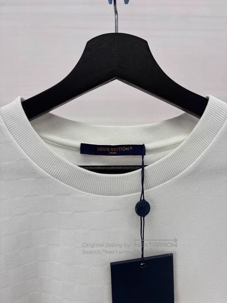 Louis Vuitton Louis Vuitton New Pocket Dark Pattern Short Sleeve Size US XL / EU 56 / 4 - 3 Thumbnail