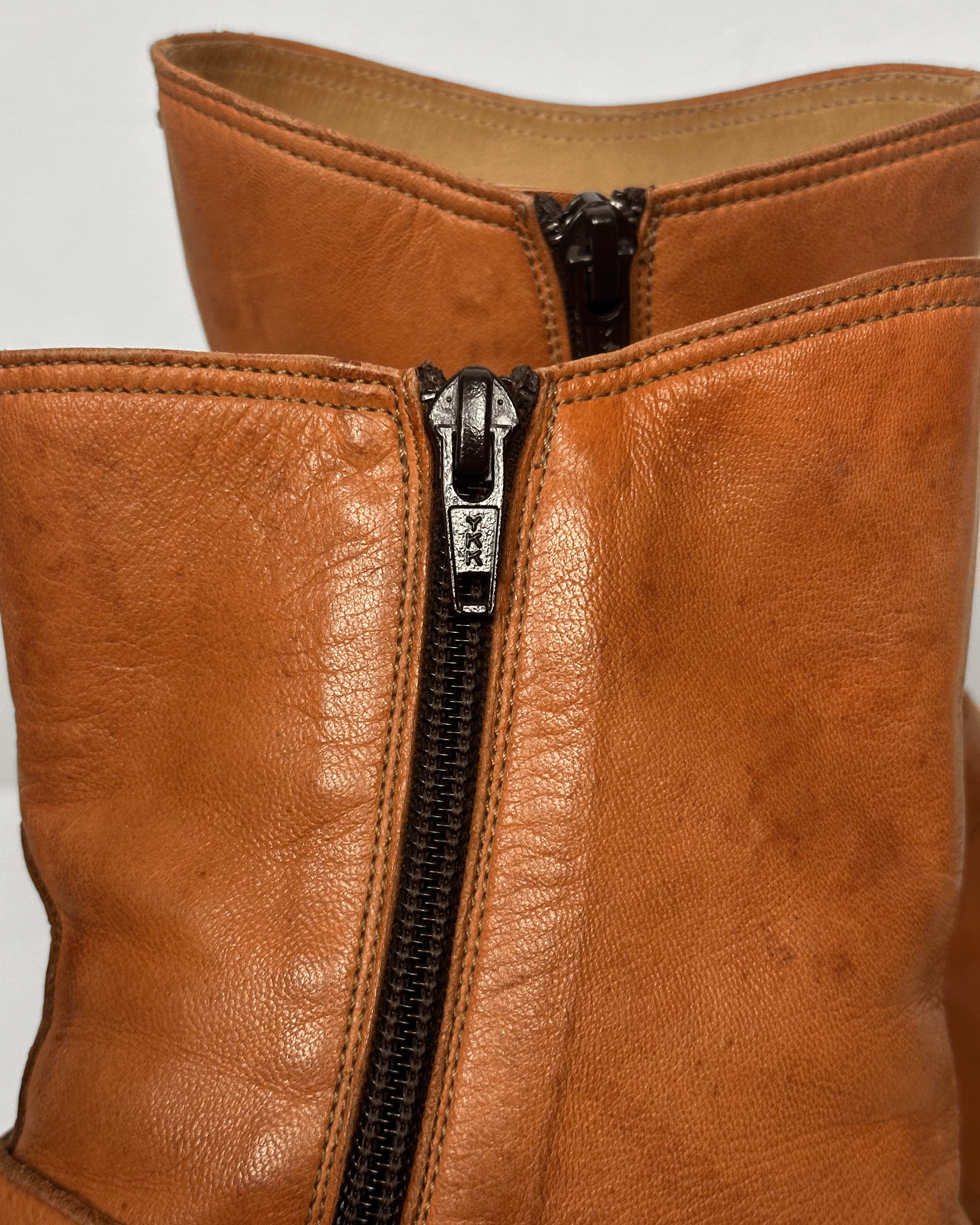 Maison Margiela Maison Margiela Red Cowboy Harness Boots Size US 7.5 / EU 40-41 - 10 Thumbnail