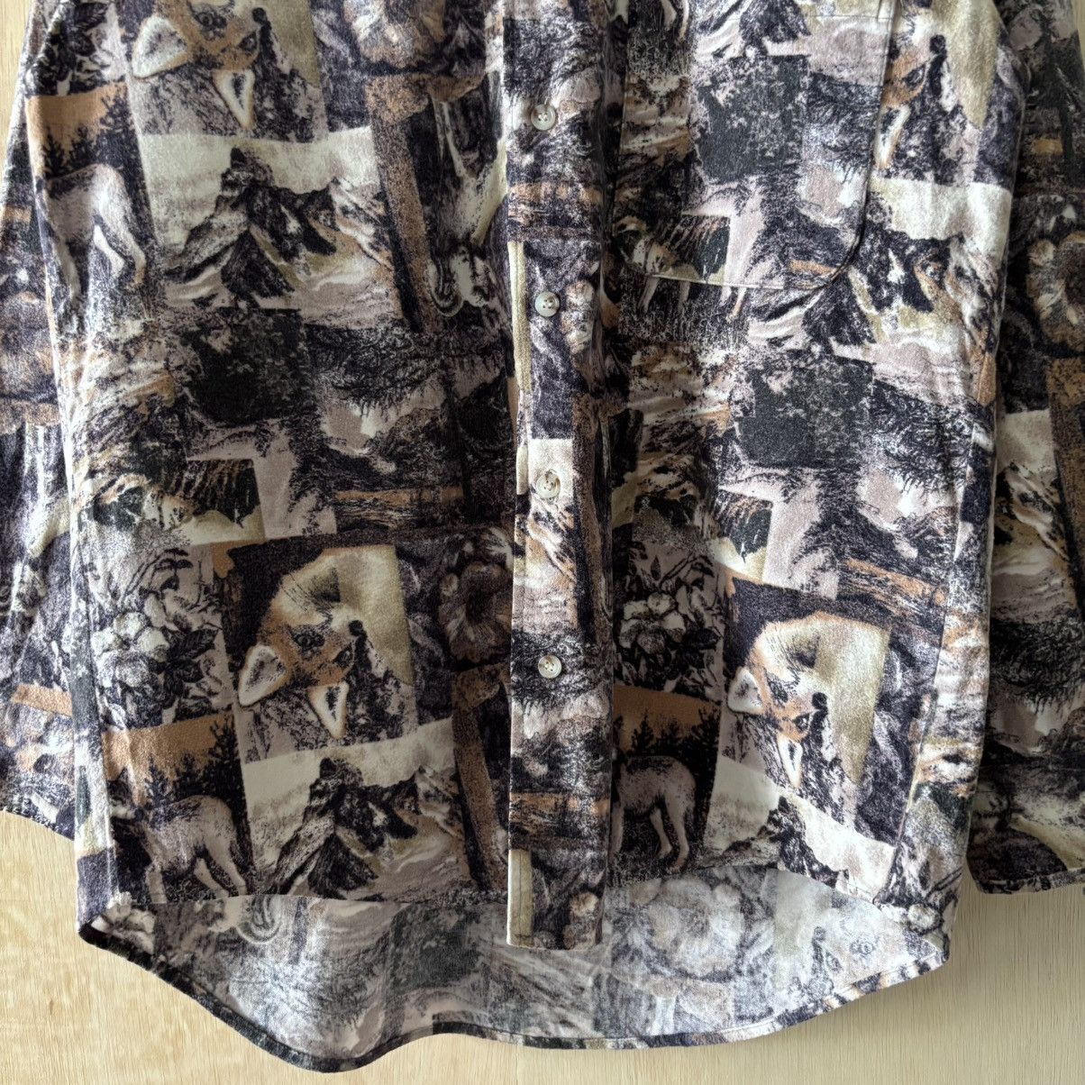 Vintage Vintage Animal Forest Shirts Size US L / EU 52-54 / 3 - 3 Thumbnail