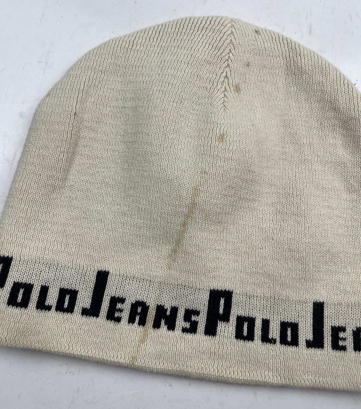 Polo Ralph Lauren × Ralph Lauren × Vintage vintage polo rl jeans beanie hat tc28 Size ONE SIZE - 6 Thumbnail