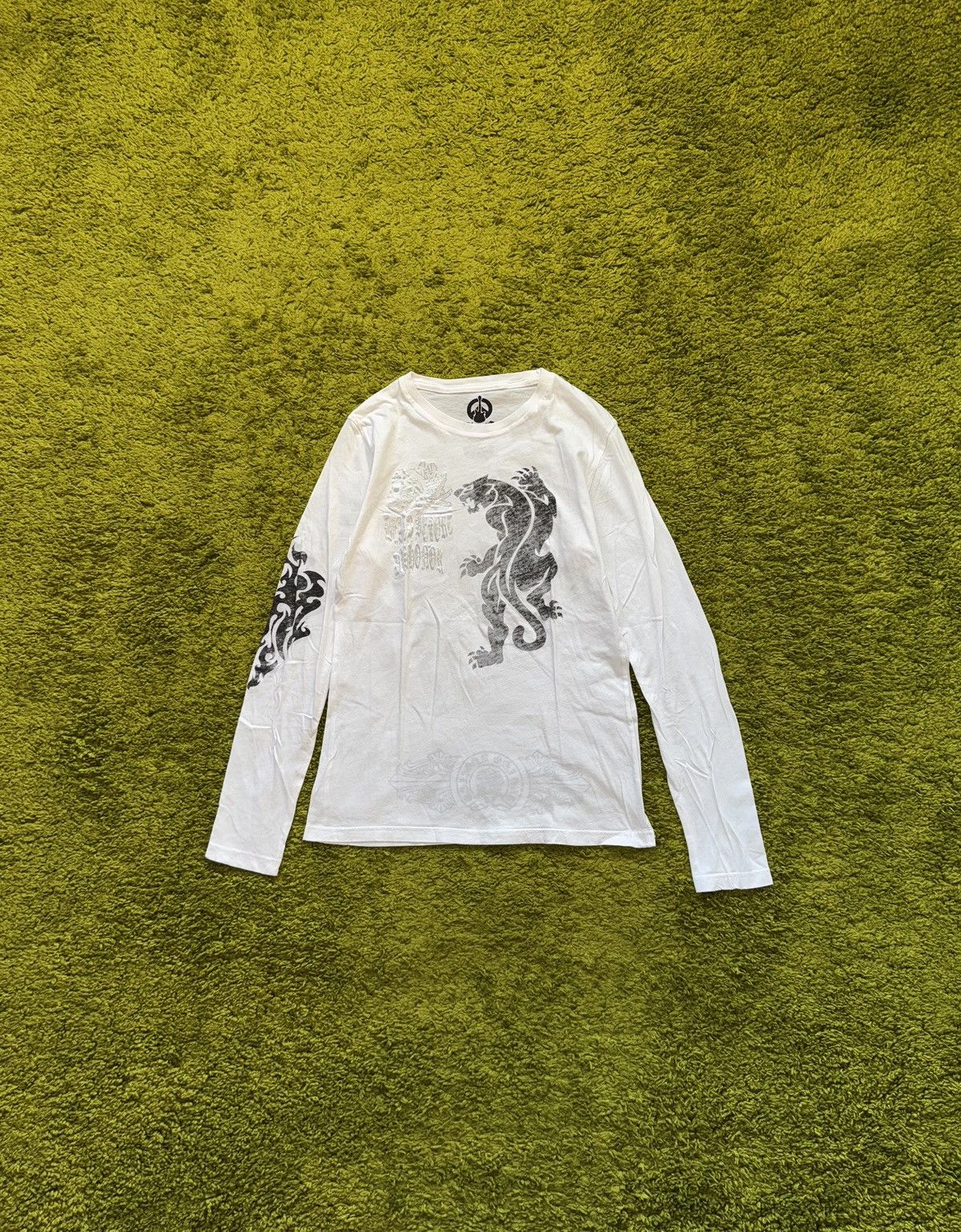 A&G Rock × Designer A&G Rock N Roll Couture Chrome Hearts inspired longsleeve Size US S / EU 44-46 / 1 - 3 Thumbnail