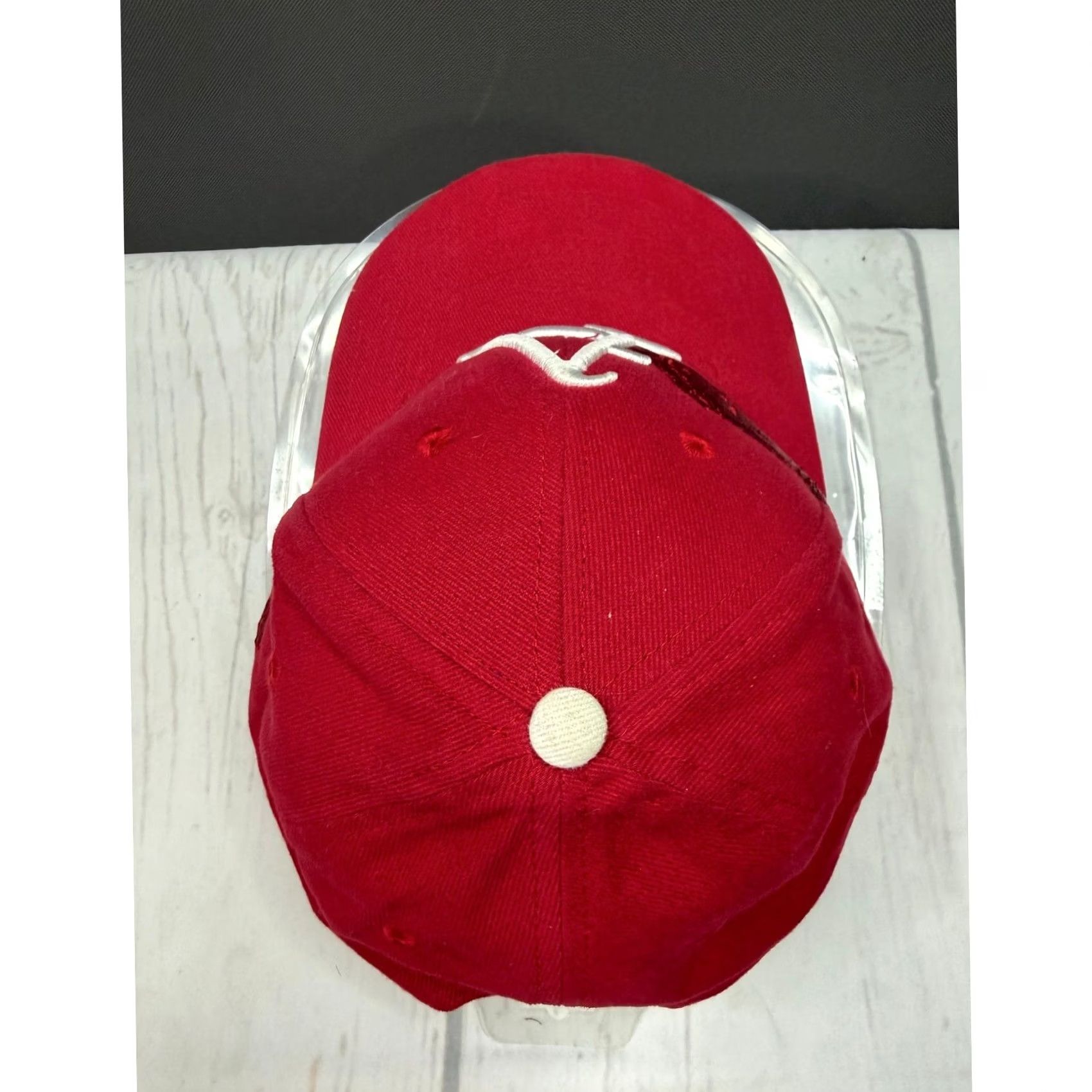 NCAA NCAA Signatures Hat Mens One Size Red Arkansas Razorbacks Adjustable Baseball Cap OSFM Size ONE SIZE - 7 Thumbnail