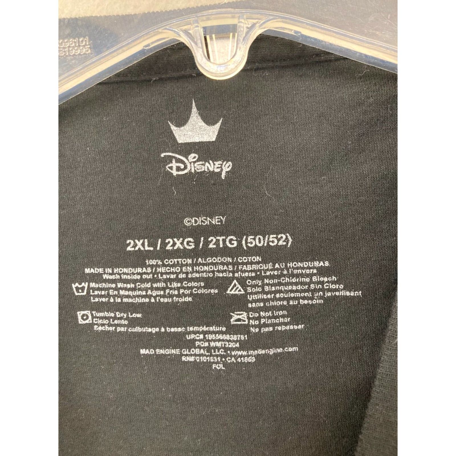 Disney Disney Womens TShirt 2XL Black Ariel The Little Mermaid On Rock Size XXL / US 16-18 / IT 52-54 - 5 Thumbnail