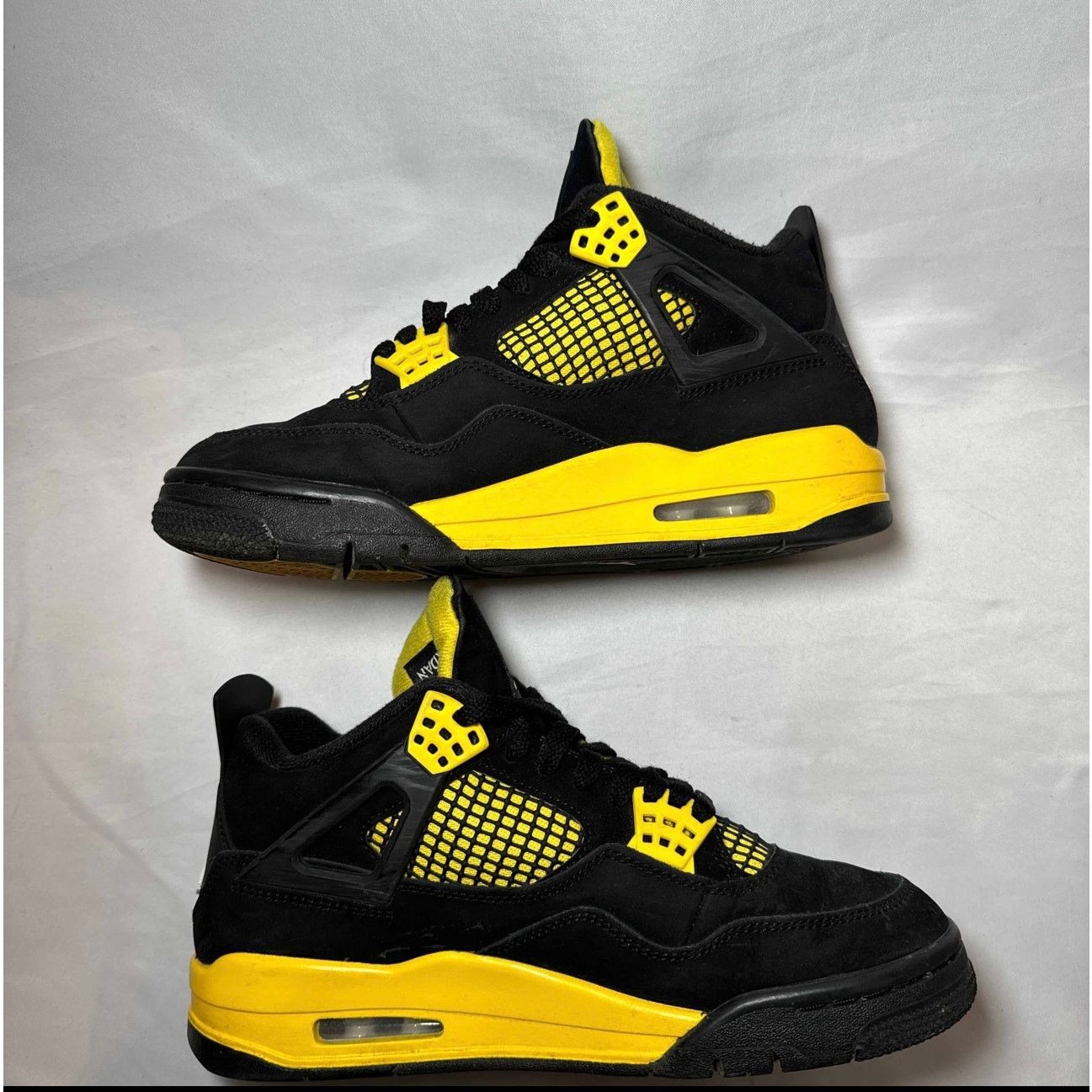 Jordan Brand × Nike Size 7 - Nike Air Jordan 4 Retro Thunder 2023 Men's Shoes Size US 7 / EU 40 - 3 Thumbnail