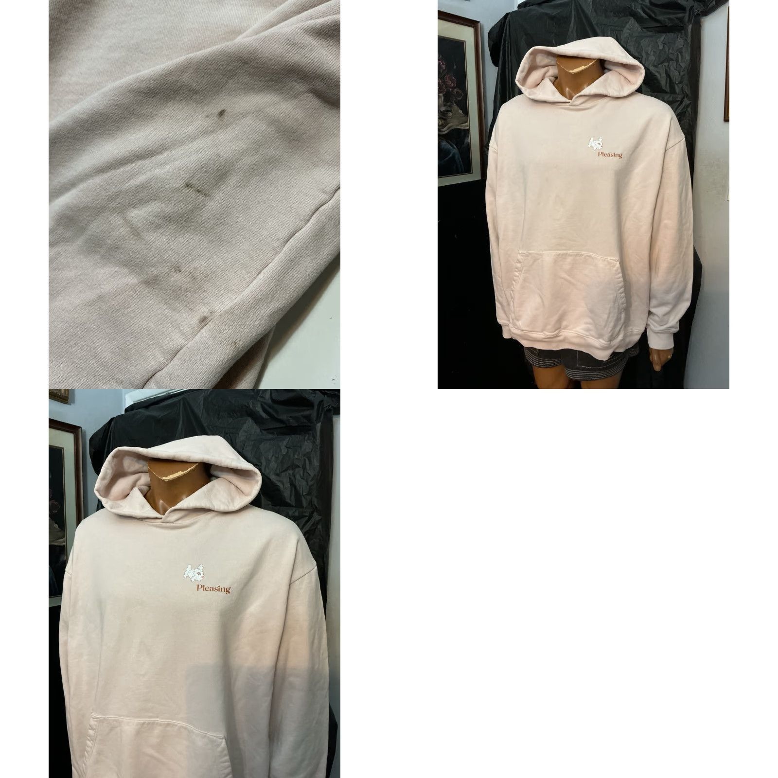 Vintage Pleasing Harry Styles Coachella Pop Up 2022 Pink Official Pullover Hoodie Sz.2XL Unisex Adults Size US XXL / EU 58 / 5 - 9 Thumbnail