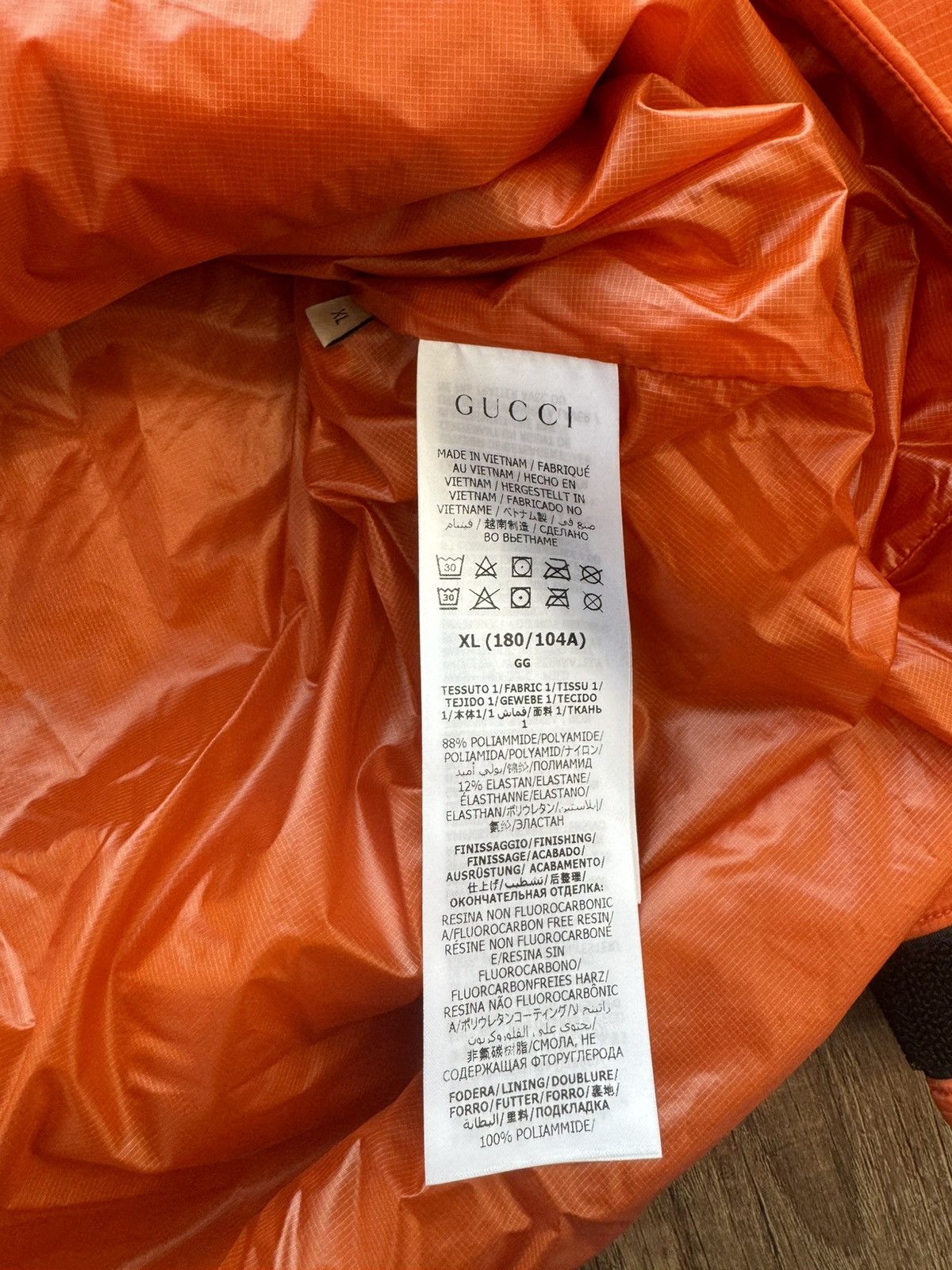 Gucci × The North Face Gucci x The North Face Anorak Orange Size US XL / EU 56 / 4 - 10 Thumbnail