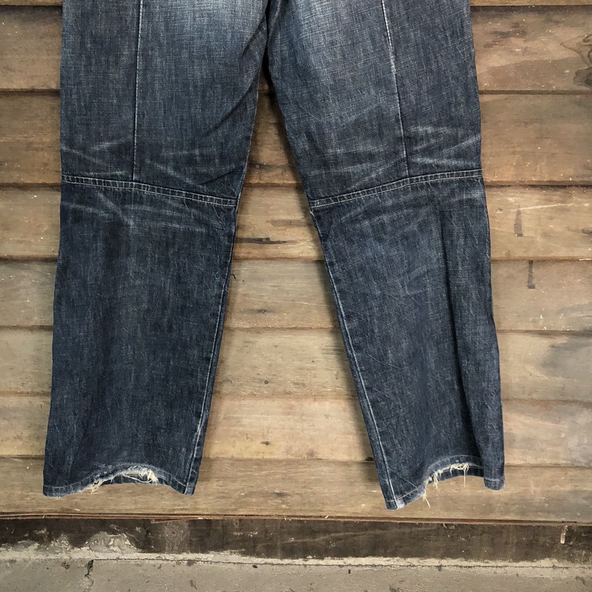 Marithe + Francois Girbaud DL Marithe Francois Girbaund faded Black Denim Pants #7317 Size US 31 - 17 Thumbnail