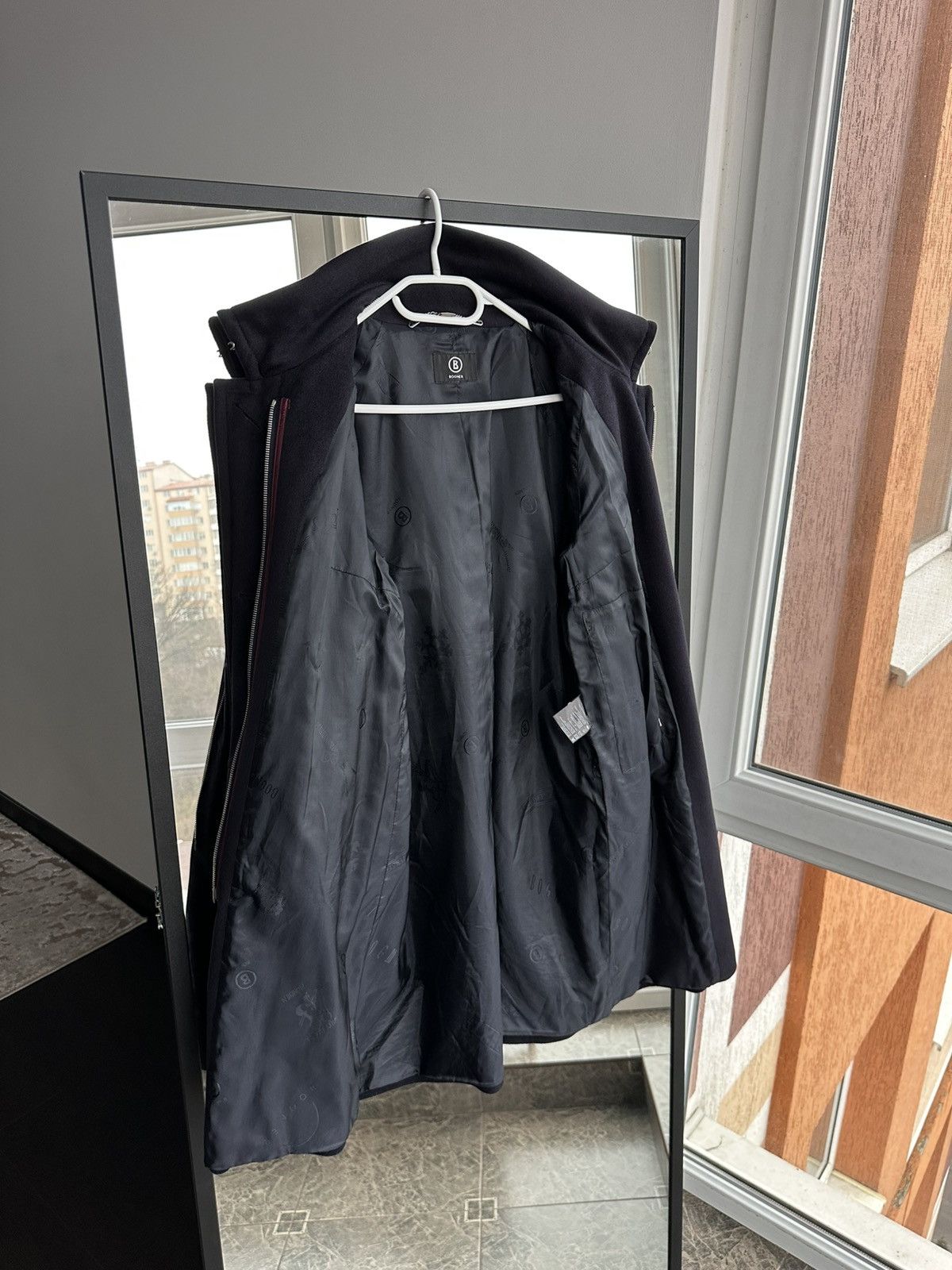 Bogner Bogner Wool Woman Navy Heavy Coat Jacket Sz M Size M / US 6-8 / IT 42-44 - 10 Thumbnail