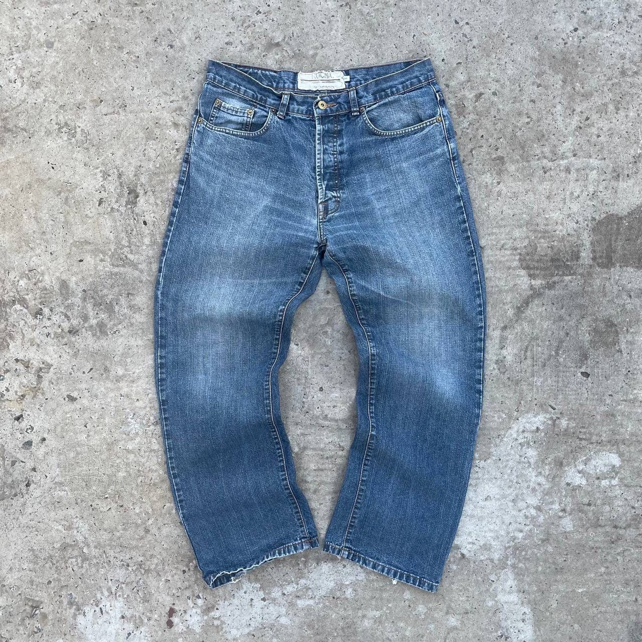 Le Grande Bleu (L.G.B.) VTG Western John Rocha Jeans Size 34 Y2K Old Money Bootcut Size US 34 / EU 50 - 2 Thumbnail