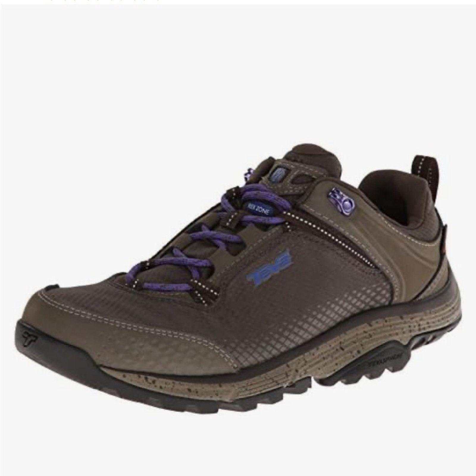 Teva Teva Brown and Purple Athletic Shoes Size US 8 / IT 38 - 12 Thumbnail