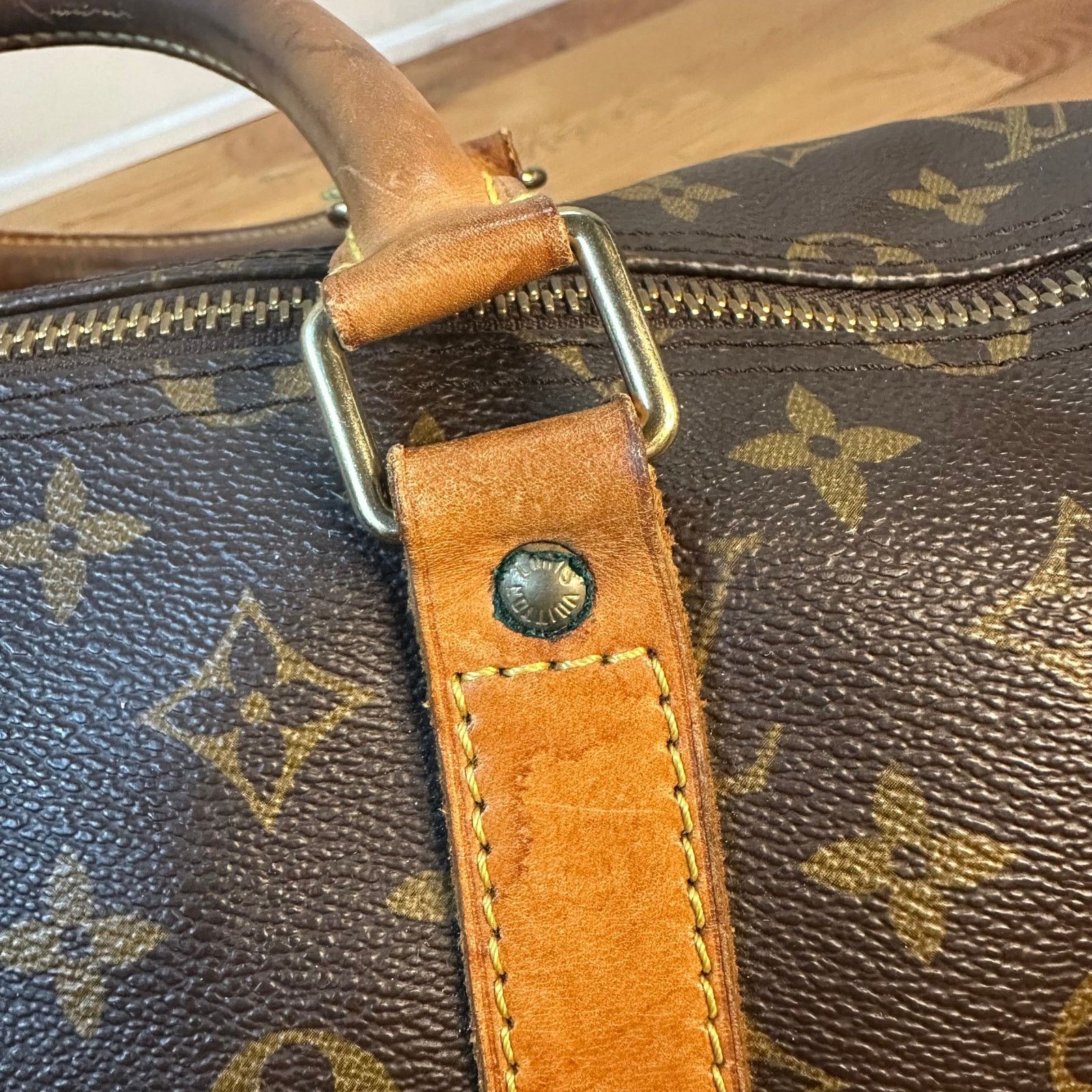 Louis Vuitton Vintage Louis Vuitton 1994 Keepall 55 Bag Size ONE SIZE - 23 Thumbnail