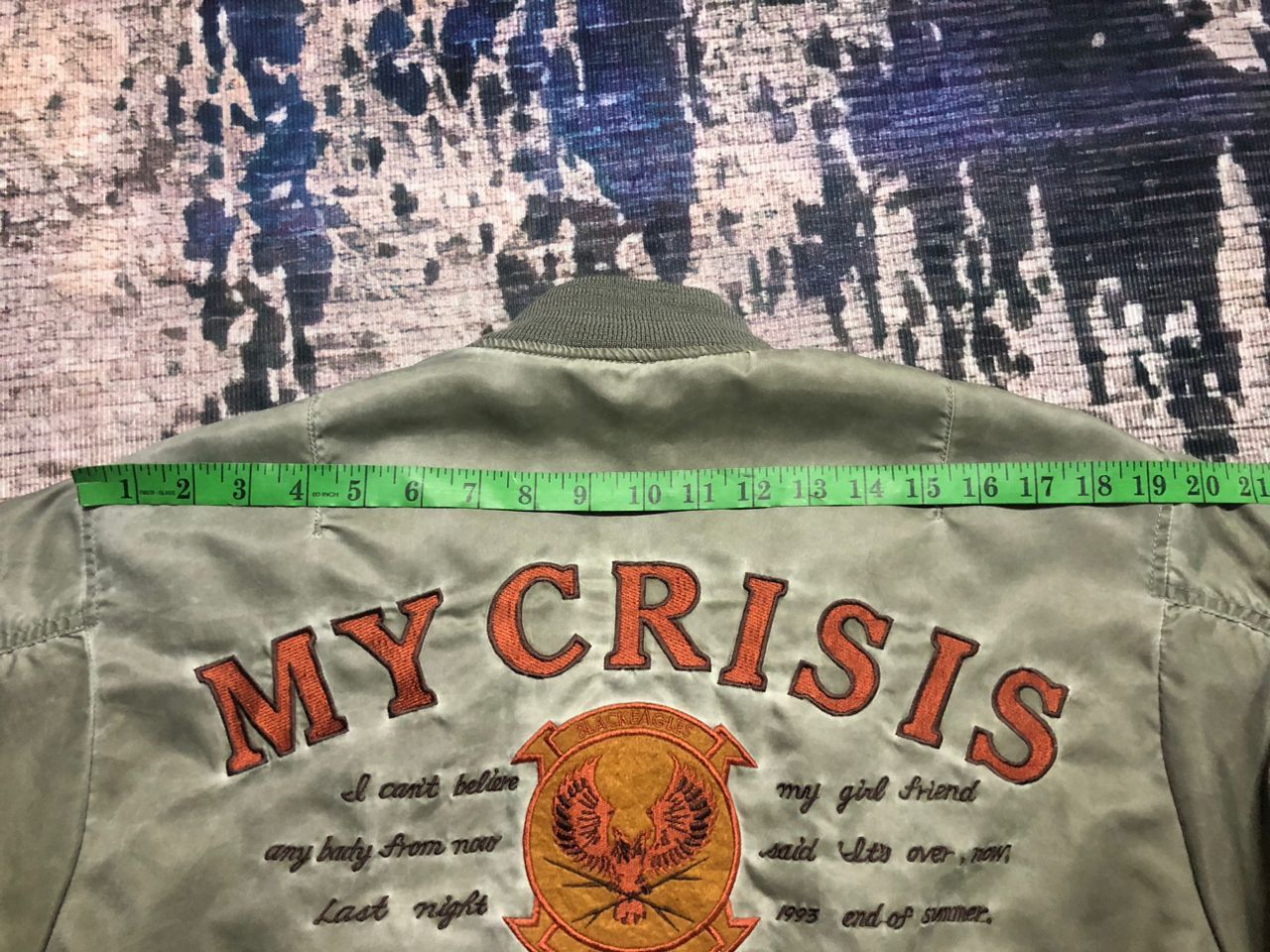 Sports Specialties My Crisis Beyond Horizon Black Eagle Fighting Bomber Jacket Size US M / EU 48-50 / 2 - 18 Thumbnail