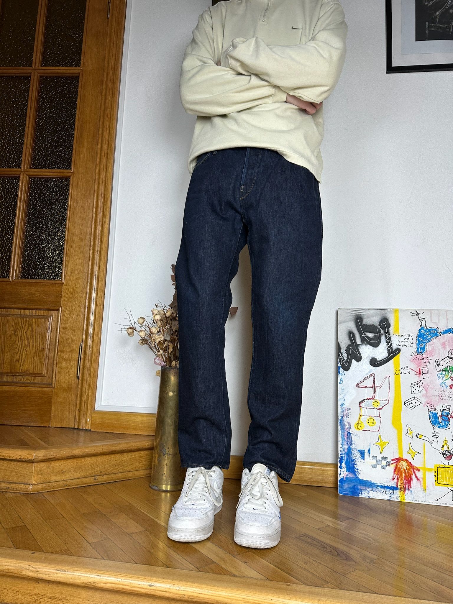 G-Star Gstar jeans vintage Levis Engineered style Denim buckle back Size US 34 / EU 50 - 5 Thumbnail