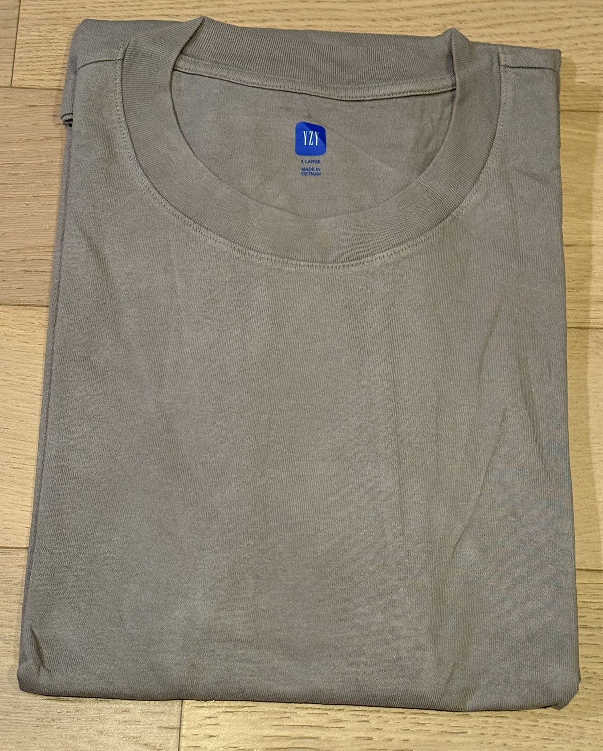Gap × Yeezy Yeezy Gap Blank Tee H02 Light Gray Extra Large Size US XL / EU 56 / 4 - 1 Thumbnail