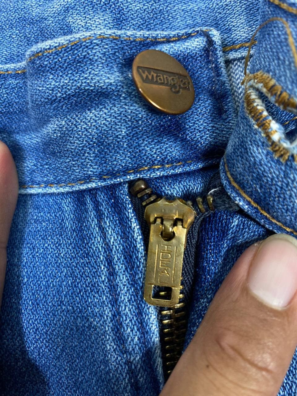 Wrangler vintage wrangler bootcut flare denim ideal zipper usa Size US 31 - 11 Thumbnail