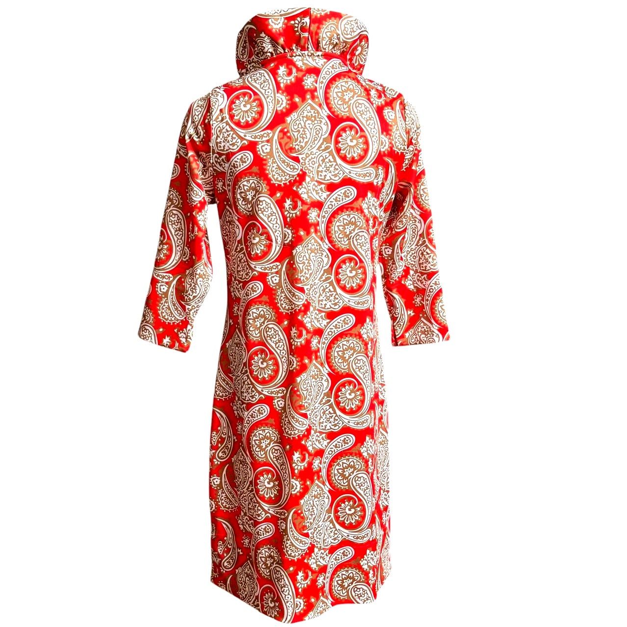 Gretchen Scott Gretchen Scott Jersey Ruffneck Dress Paisley Size XS Size XS / US 0-2 / IT 36-38 - 2 Thumbnail