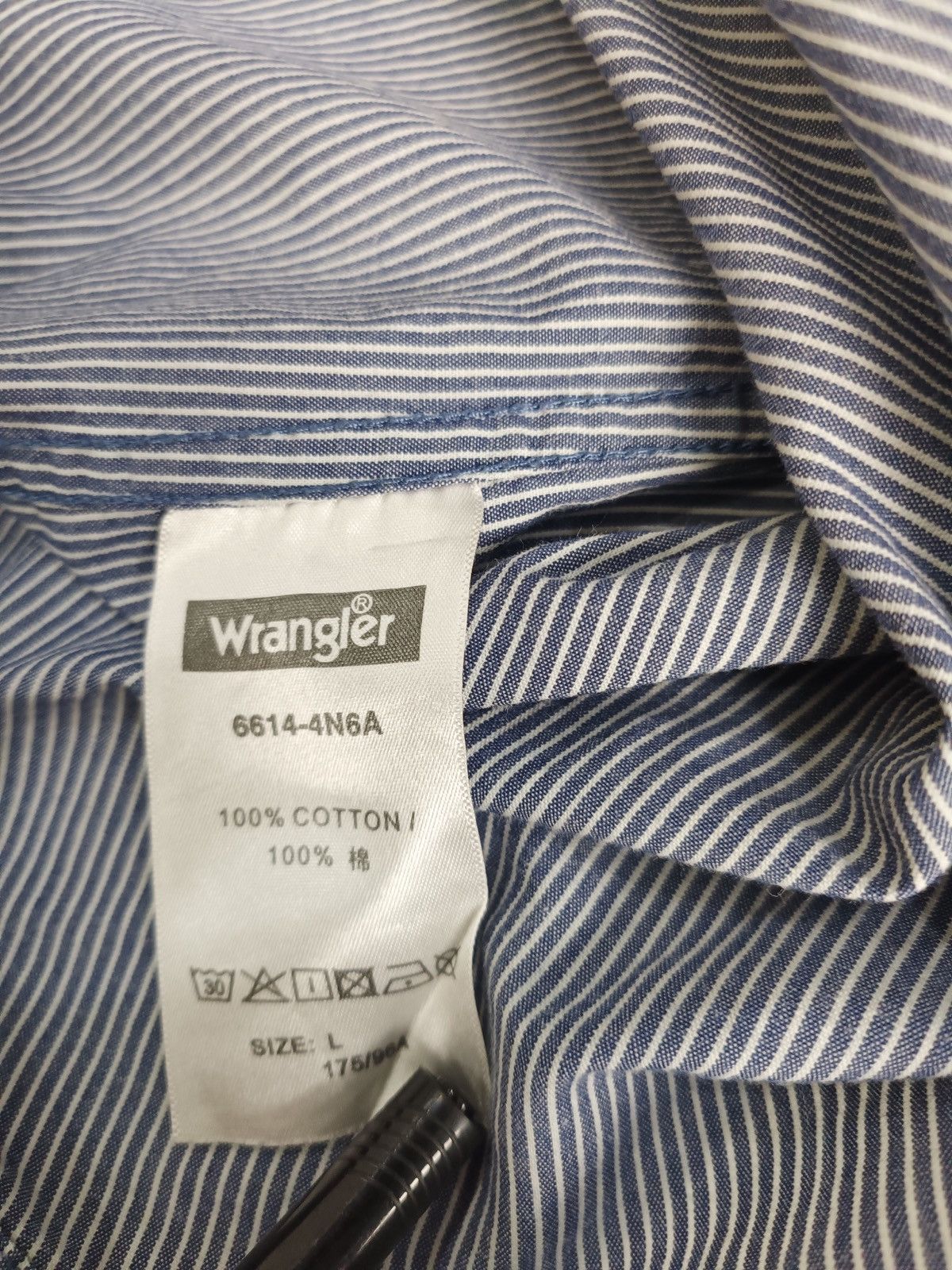 Vintage × Wrangler ✅Accept OFFER 😀 Wrangler Striped Size US L / EU 52-54 / 3 - 6 Thumbnail