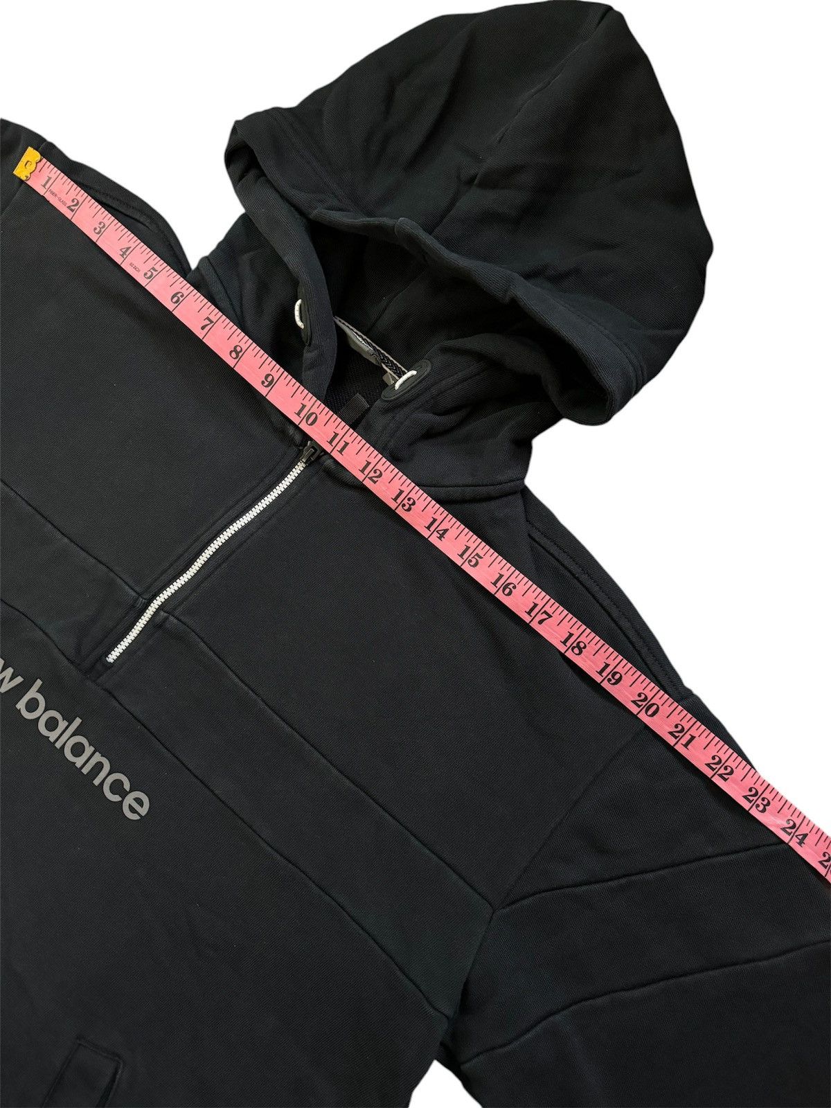 New Balance NEW BALANCE SPELLOUT HALF ZIPPER HOODIE SWEATSHIRT Size US M / EU 48-50 / 2 - 13 Thumbnail