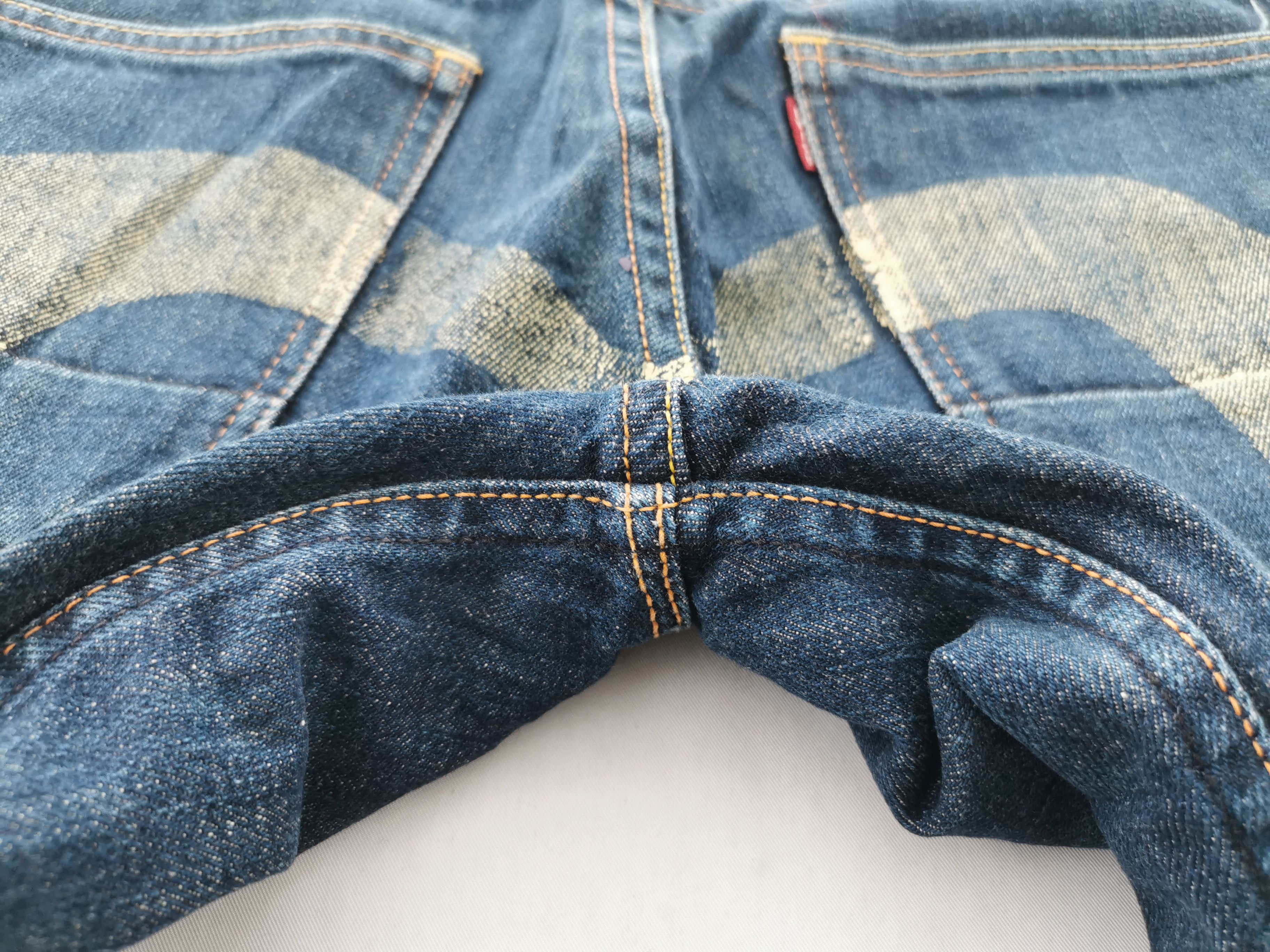 Evisu Vintage Evisu Lot 2017 Denim Big Seagull Logo Made In Japan Size US 29 - 6 Thumbnail