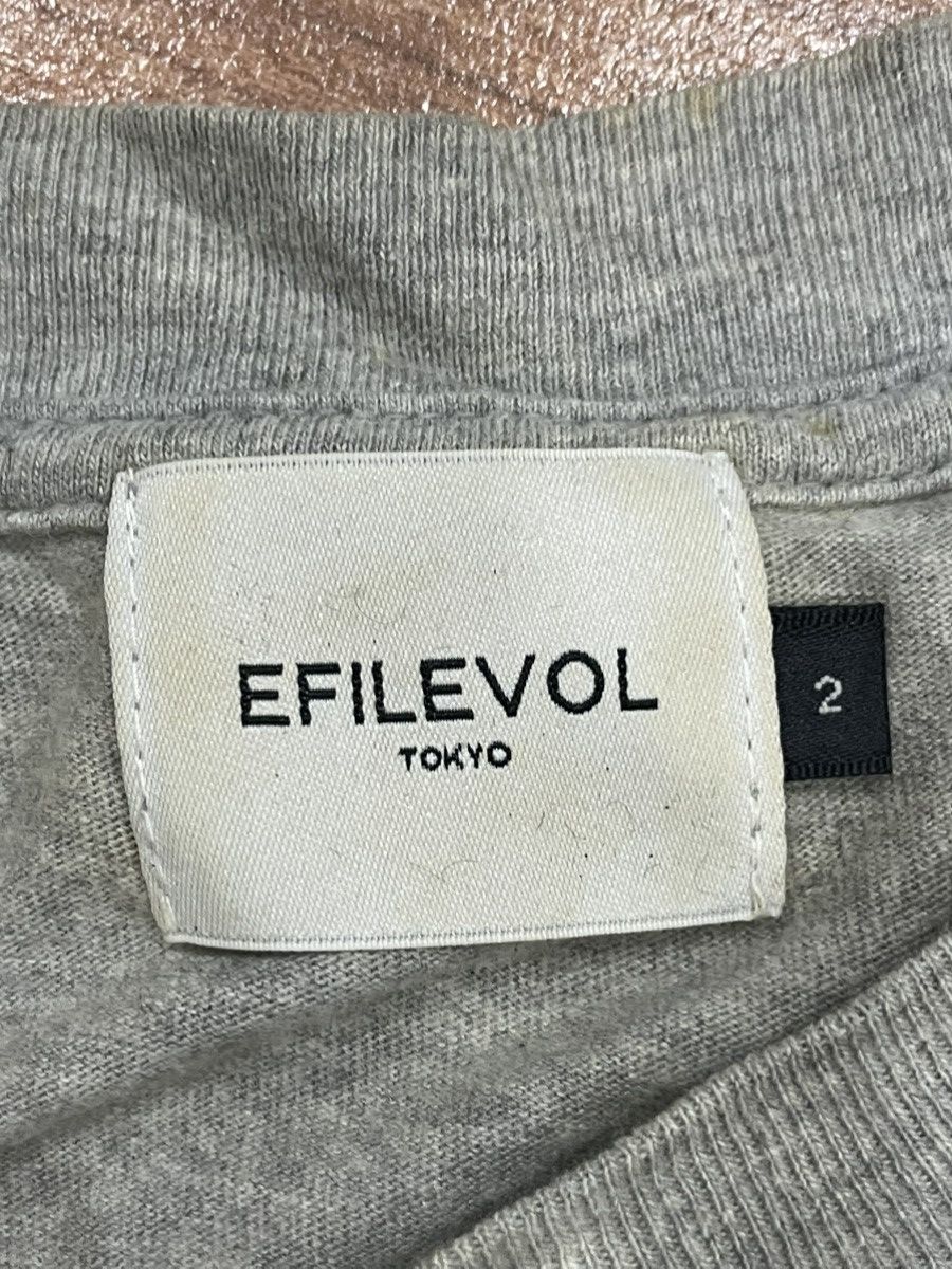 Japanese Brand Efilevol Tshirt Size S / US 4 / IT 40 - 3 Thumbnail
