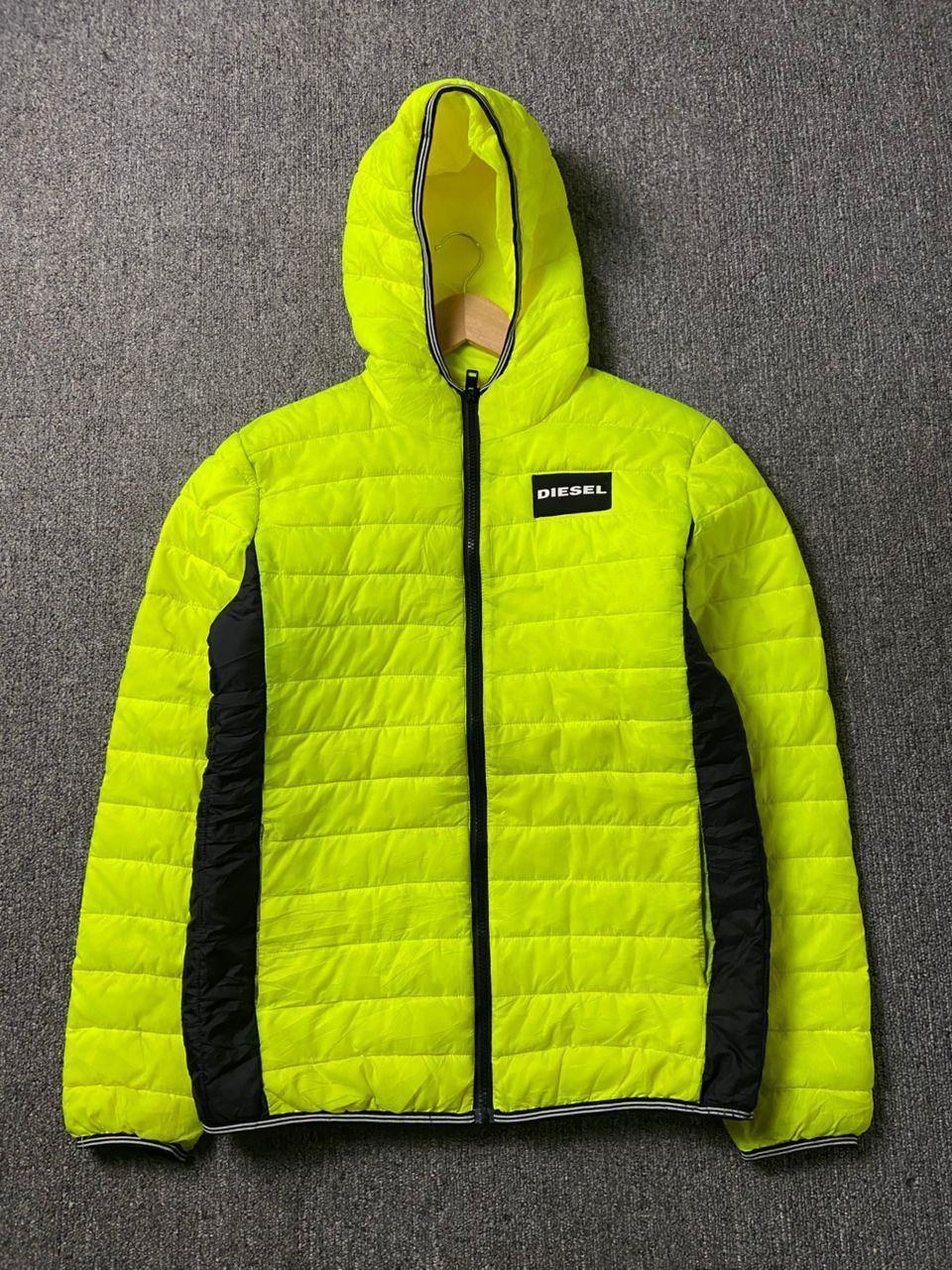 Diesel Diesel Sustainable Puffer Hooded Jacket (201) Size US XXS / EU 40 - 1 Thumbnail