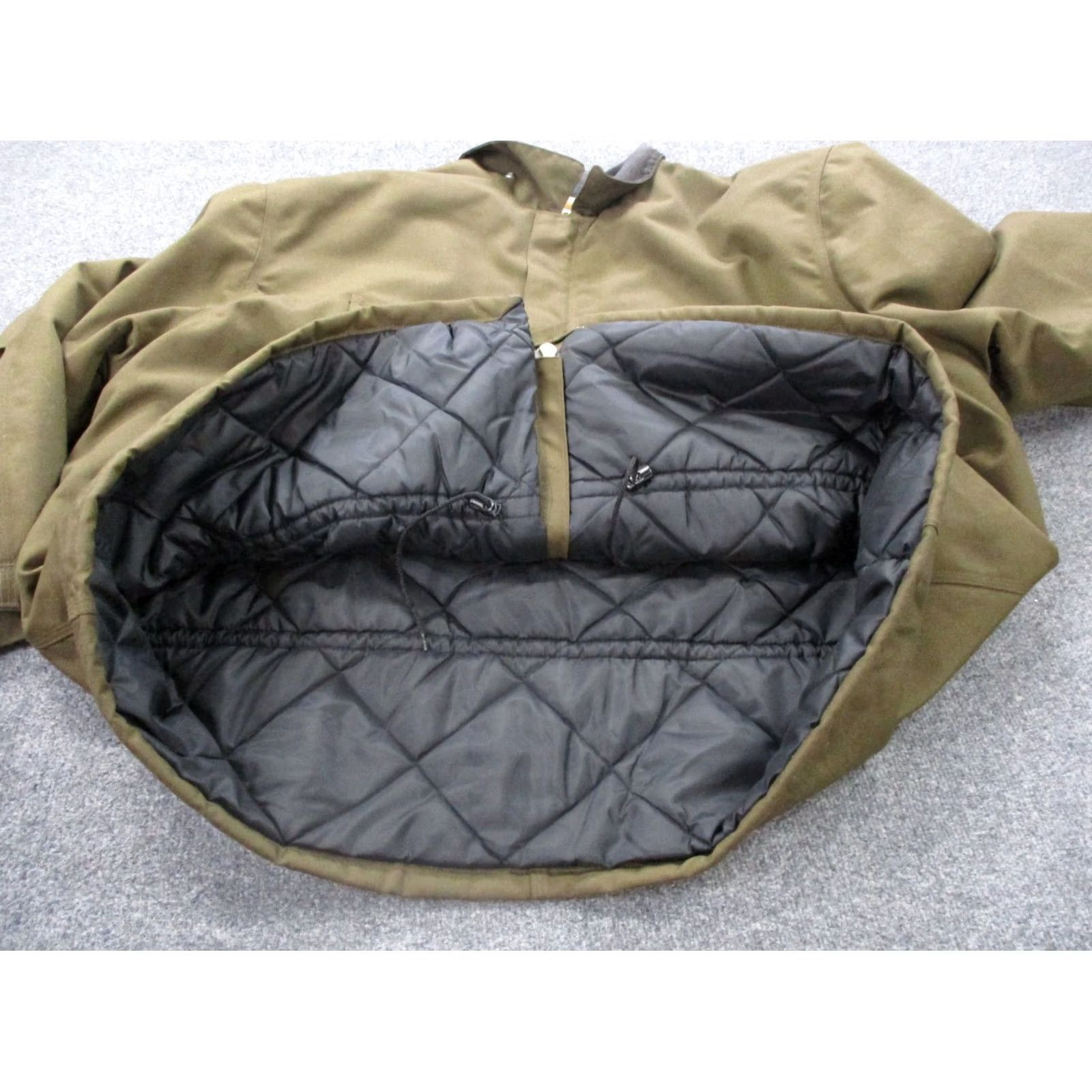 Carhartt Carhartt Jacket Mens 3XL Canvas Puffer Lined Workwear Coat Barn Outdoor Vintage Bomber Jacket Mens Brown Canvas Coat Size US XXL / EU 58 / 5 - 7 Thumbnail